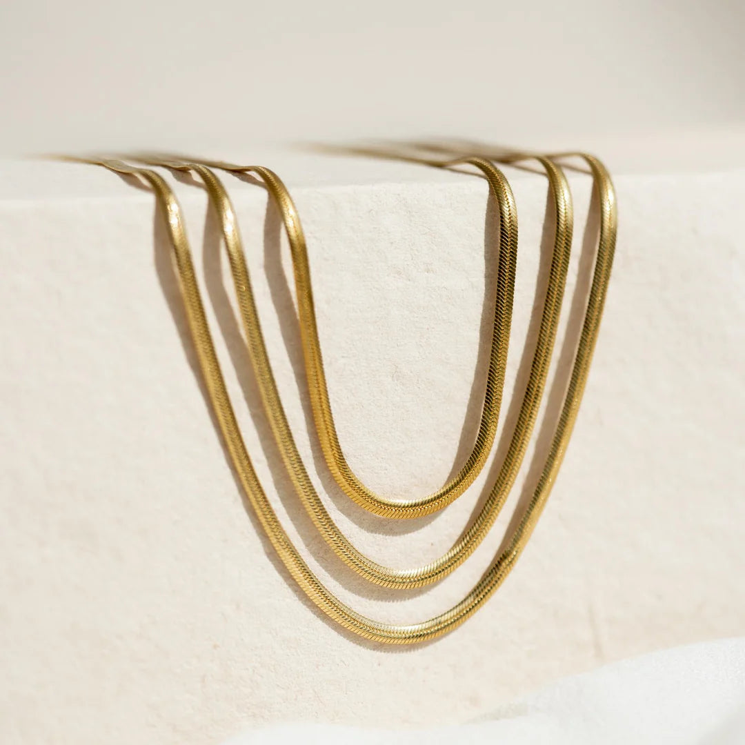 18k Snake Chain