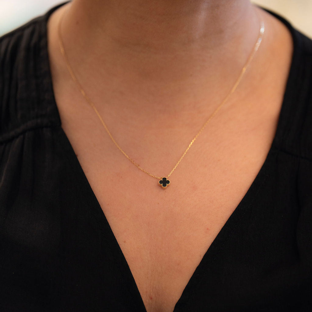 Midnight Clover - Necklace - Kia Concept Store