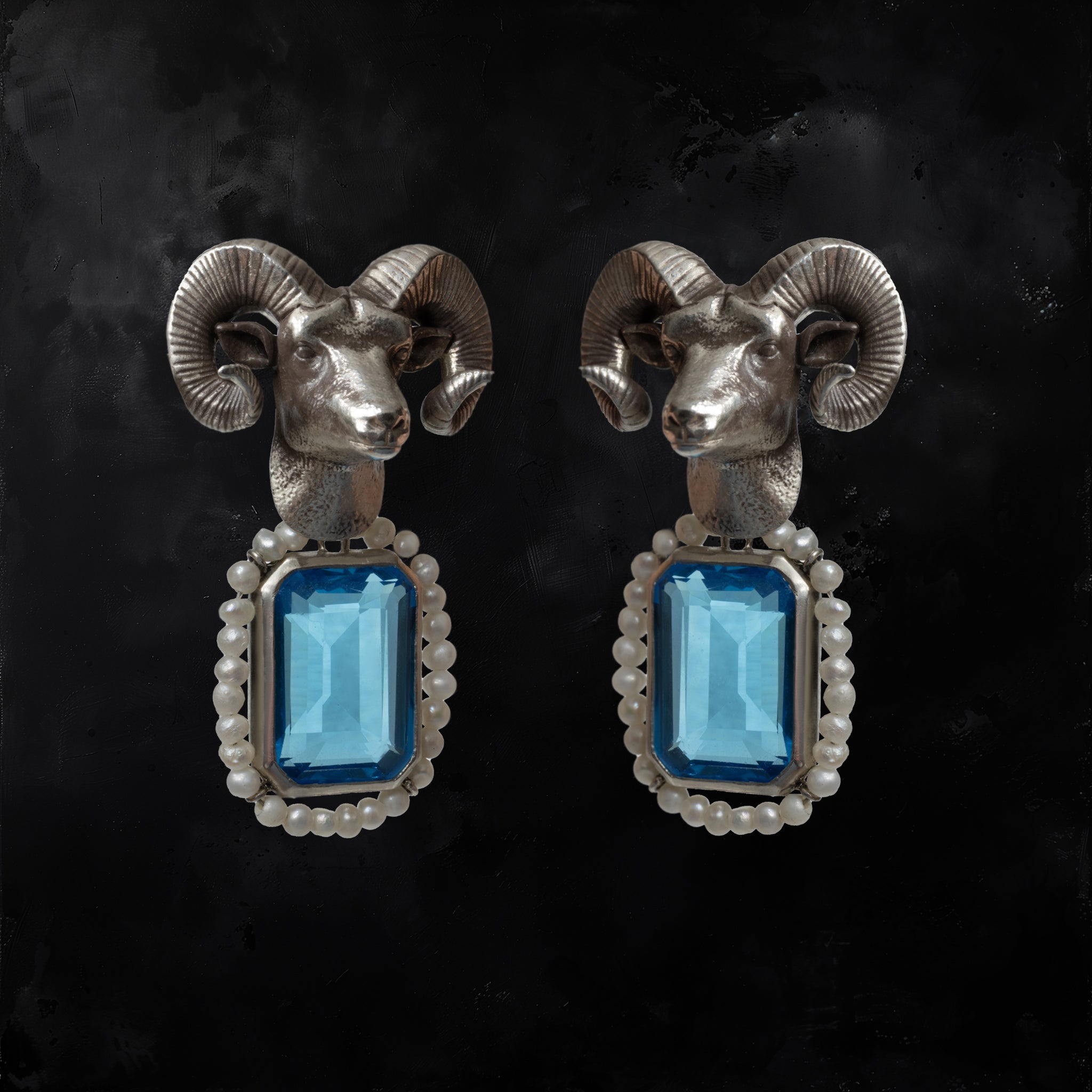 Boucles d'oreilles Bélier