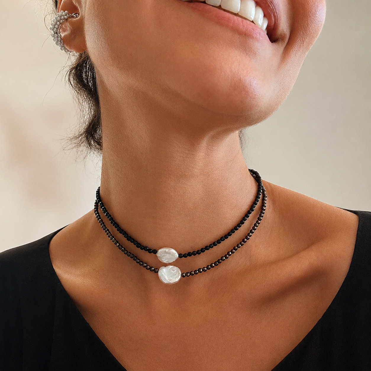 Collier Harmonie Tourmaline Dorée