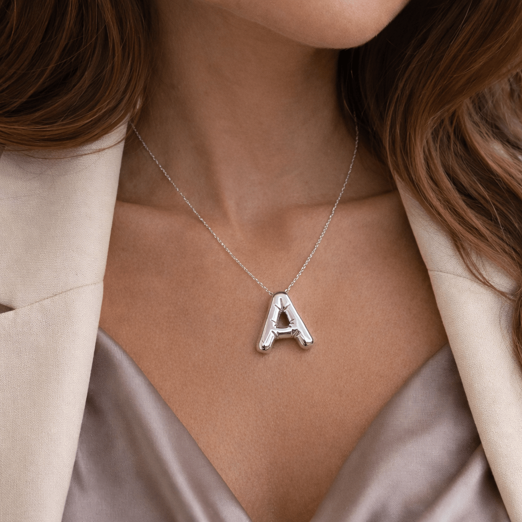 Balloon Letter Necklaces - Necklace - Kia Concept Store