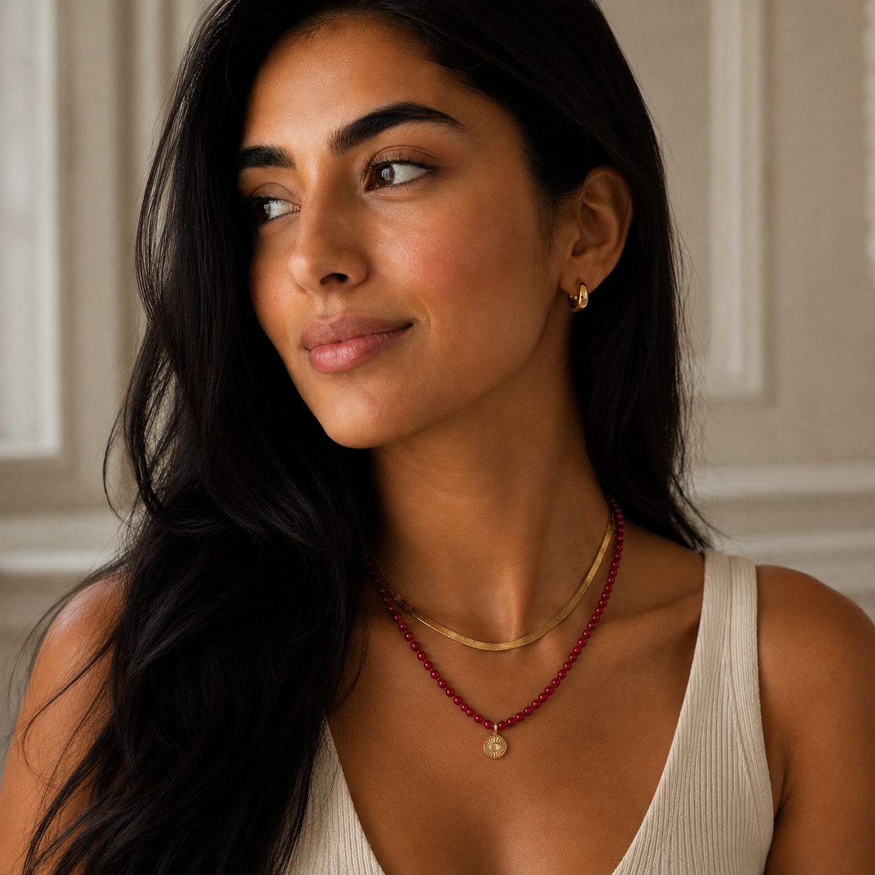 Eva Eye Necklace