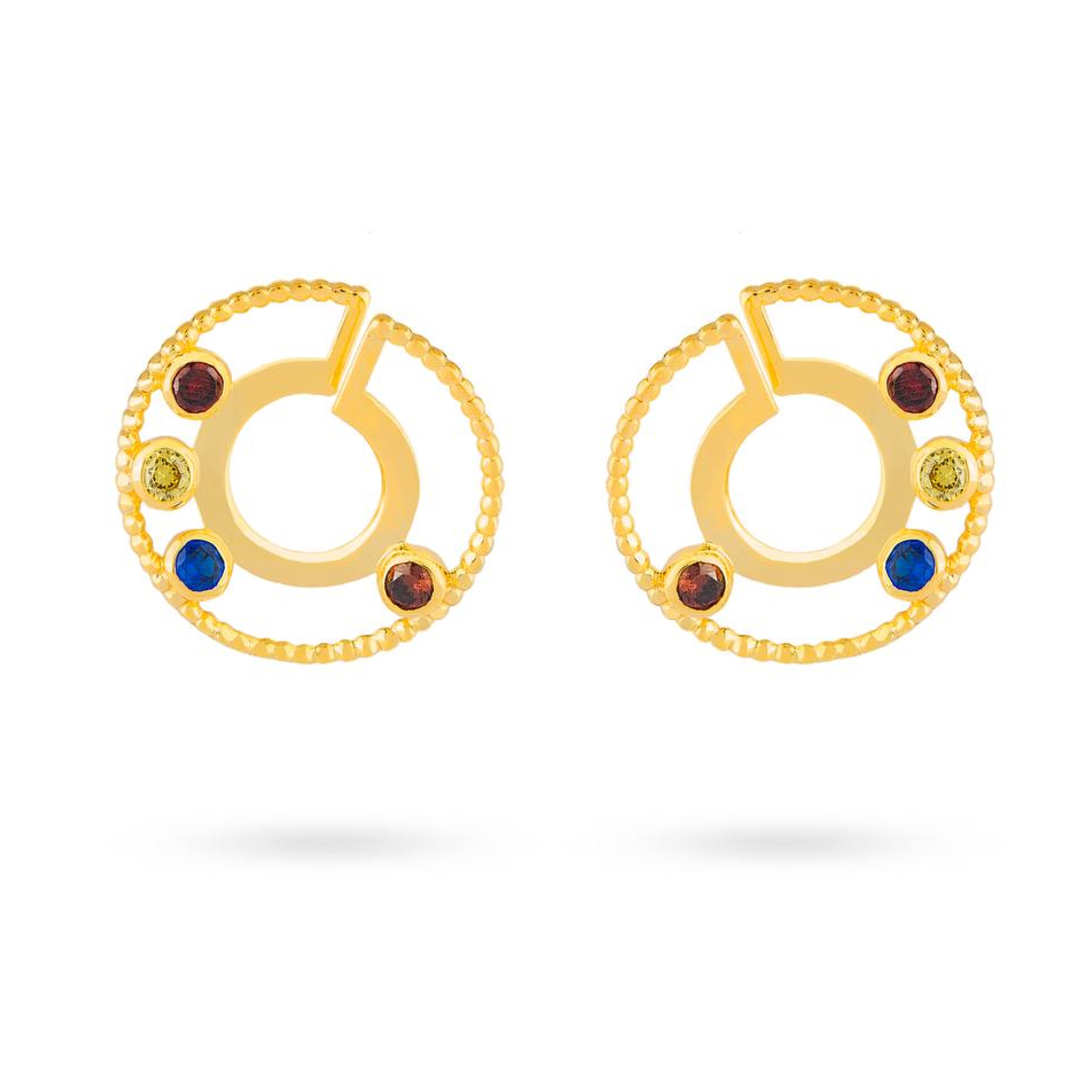 Circle of Rainbow Earrings - Kia Concept Store