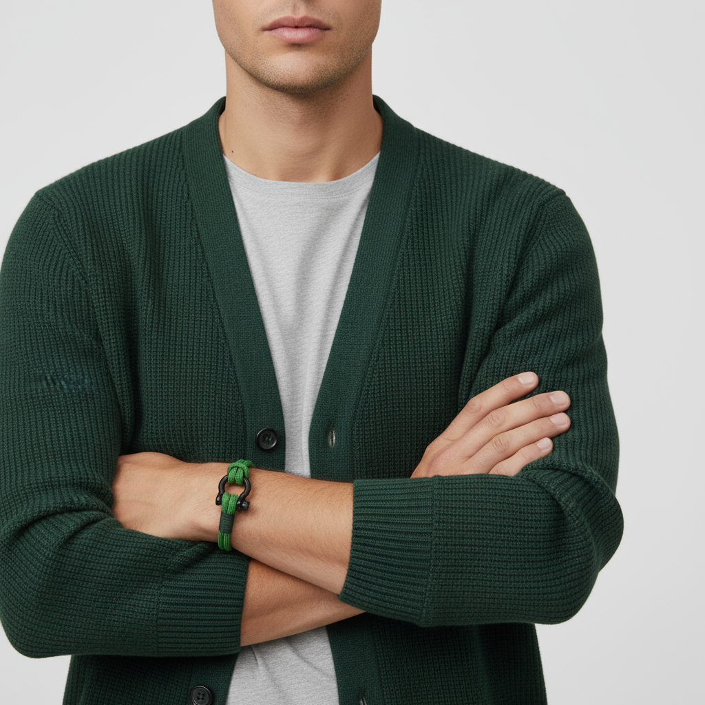 Green Flip - Lock Bracelet - Bracelet - Kia Concept Store