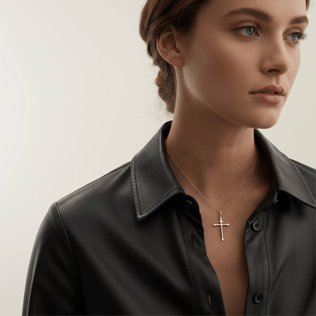 Cross Pendant - Necklace - Kia Concept Store
