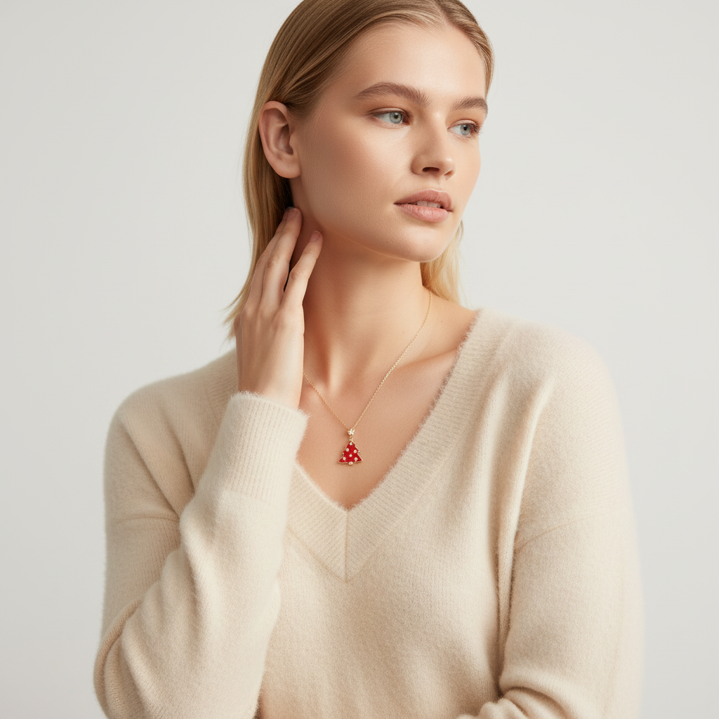 Holiday Spruce Necklace - Necklace - Kia Concept Store