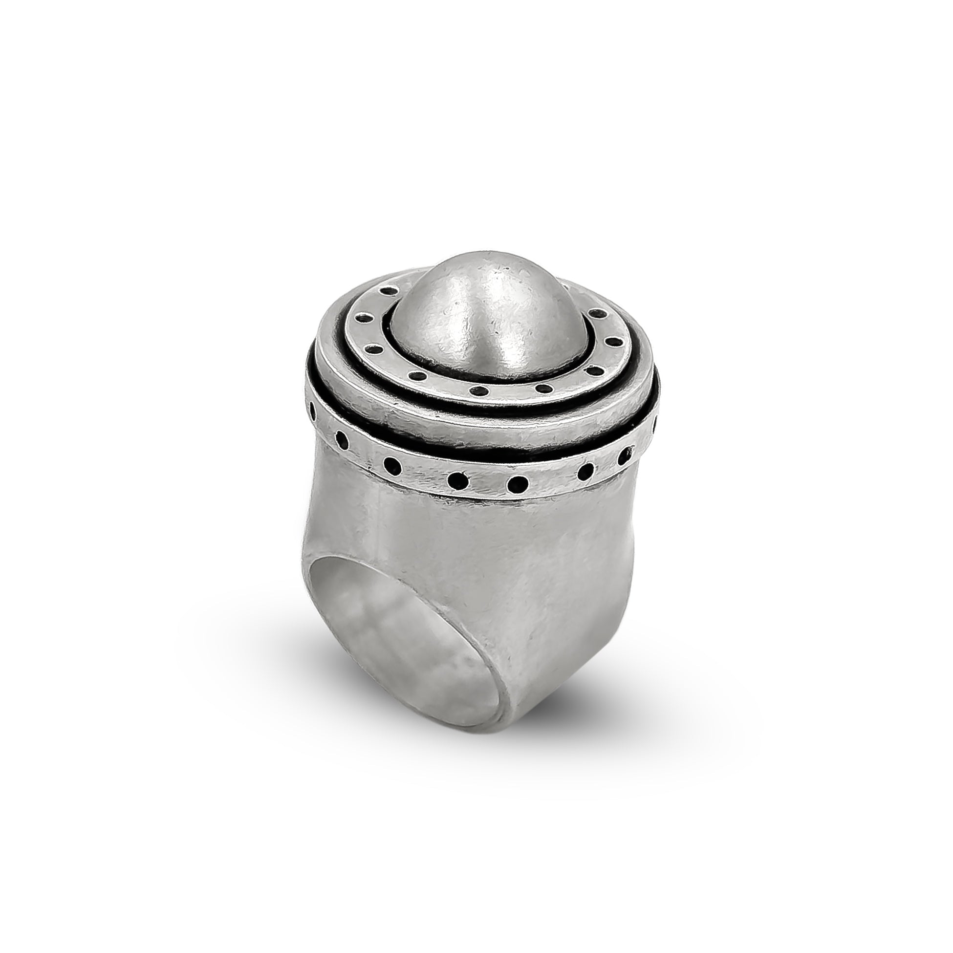 Dijon R-05/2 Ring - sterling silver jewelry by Kia Concept