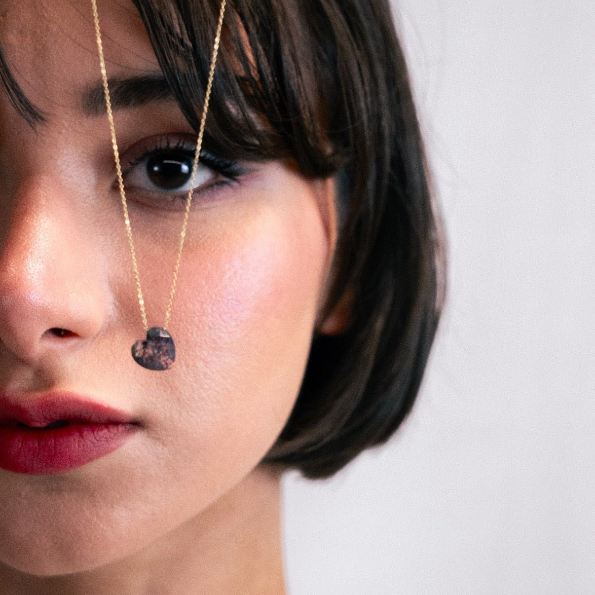 Golden Heartbeat Necklace - Necklace - Kia Concept Store