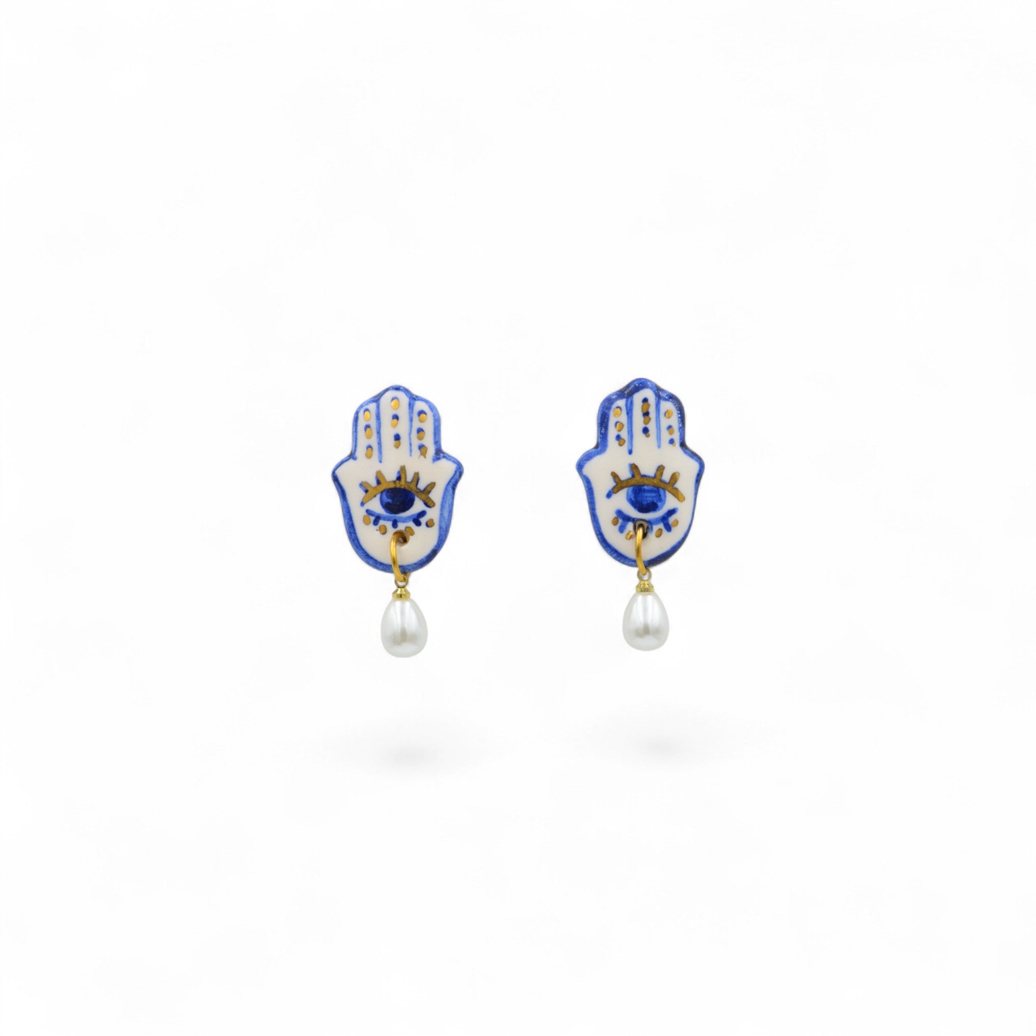Marrakech Charm Ceramic Earrings - Earrings - Kia Concept Store