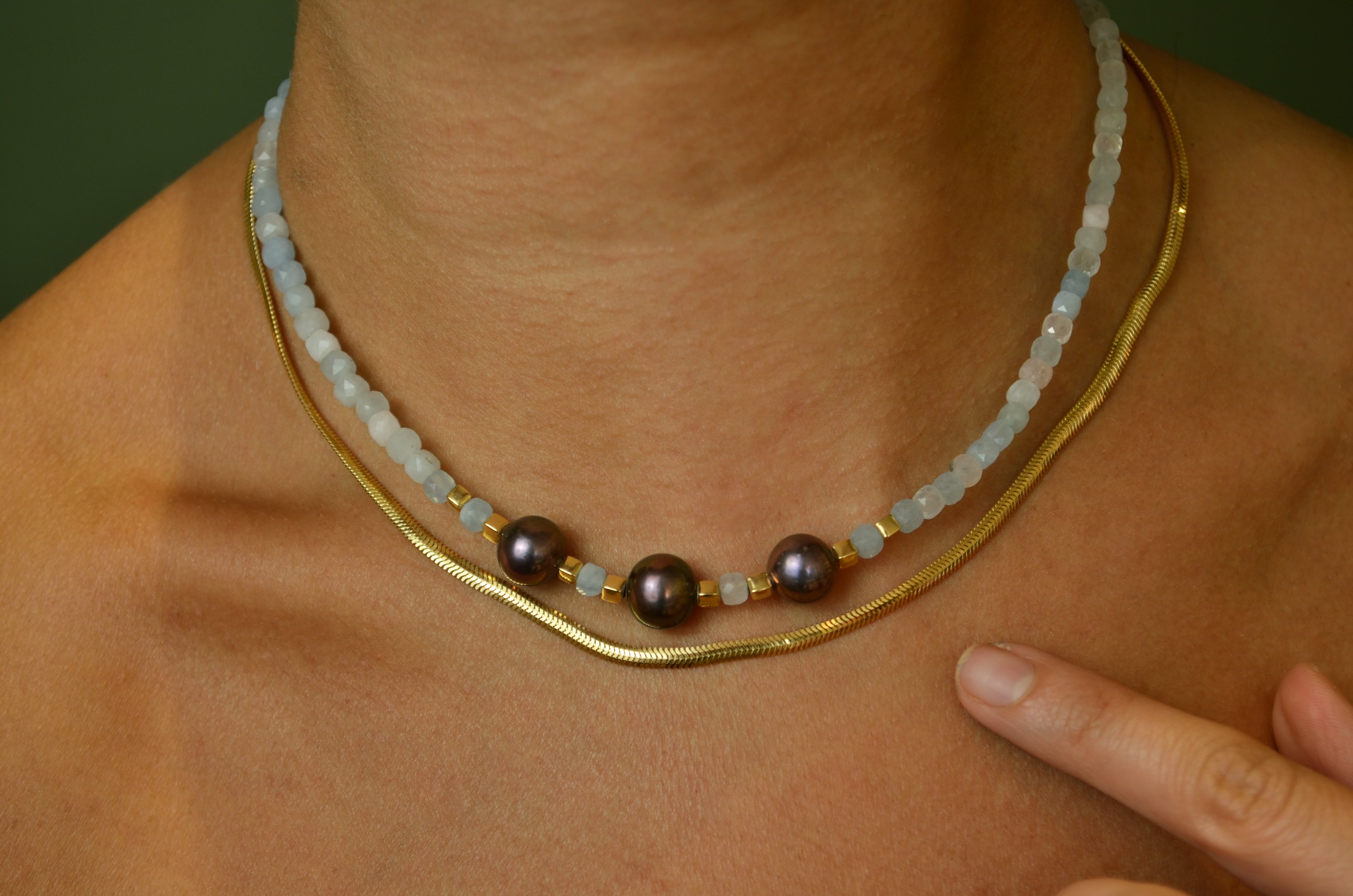 18k Snake Chain