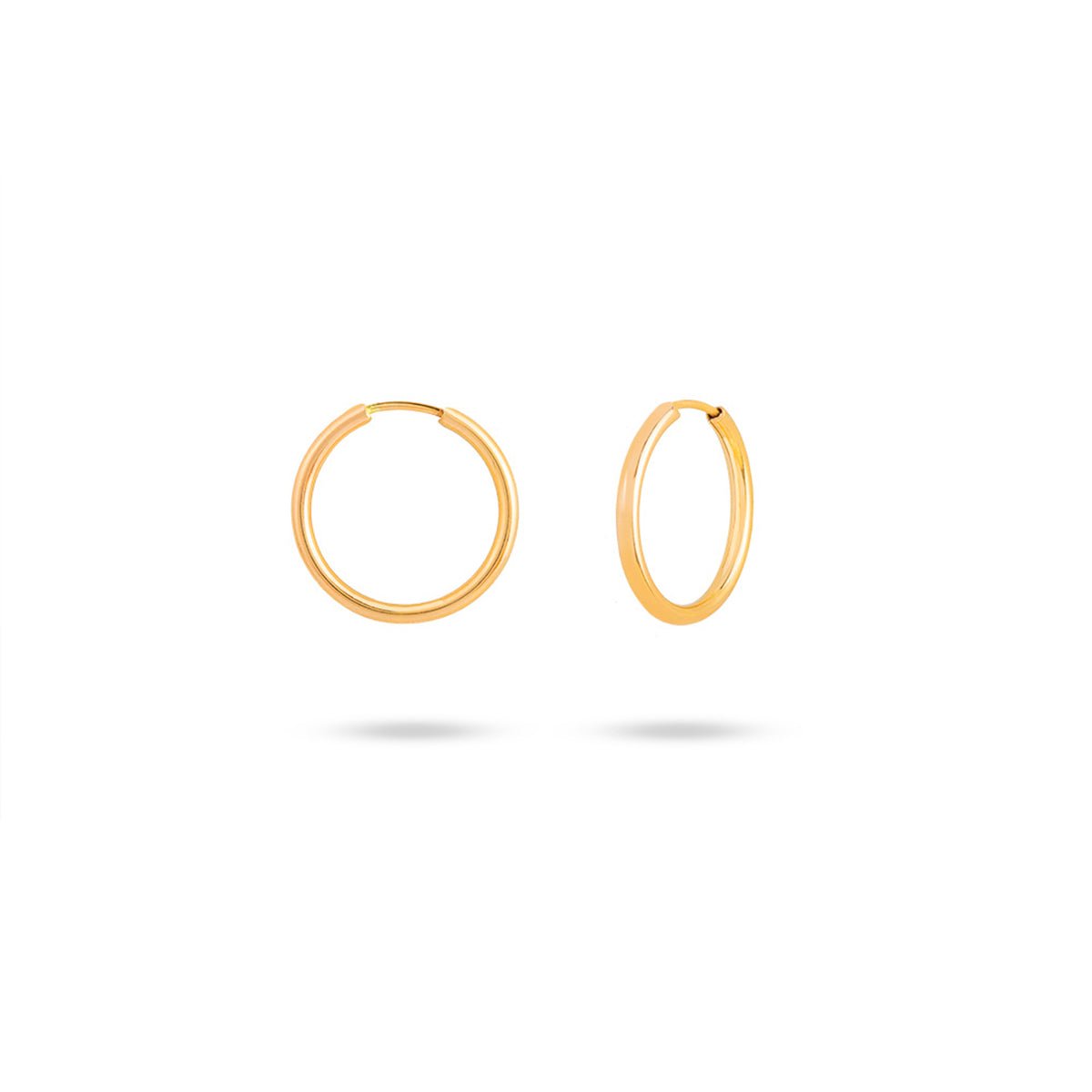 Golden Halo Hoops - Earrings - Kia Concept Store