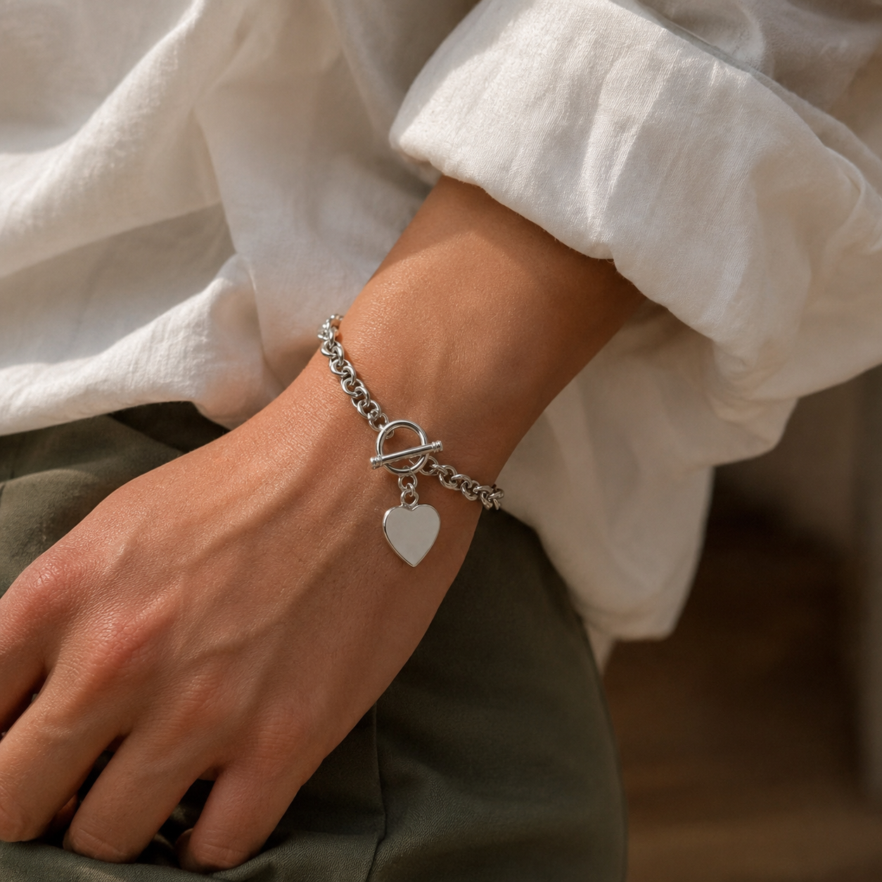 Everheart Silver Bracelet