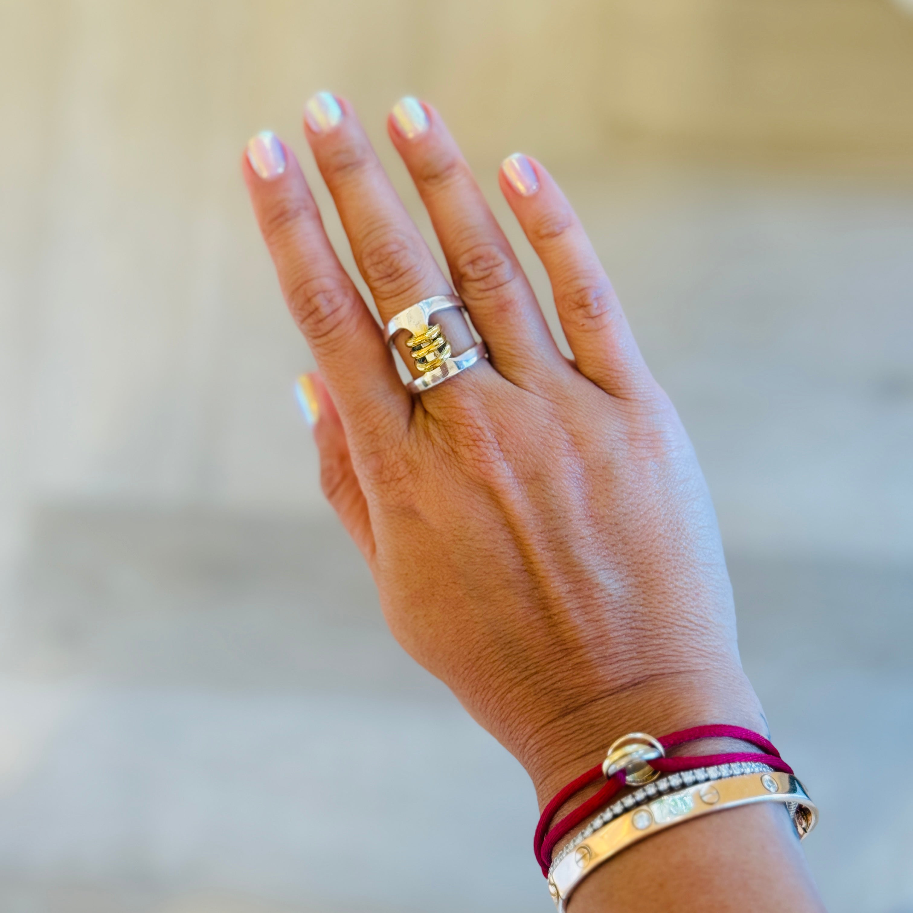 Orbit Silver Ring