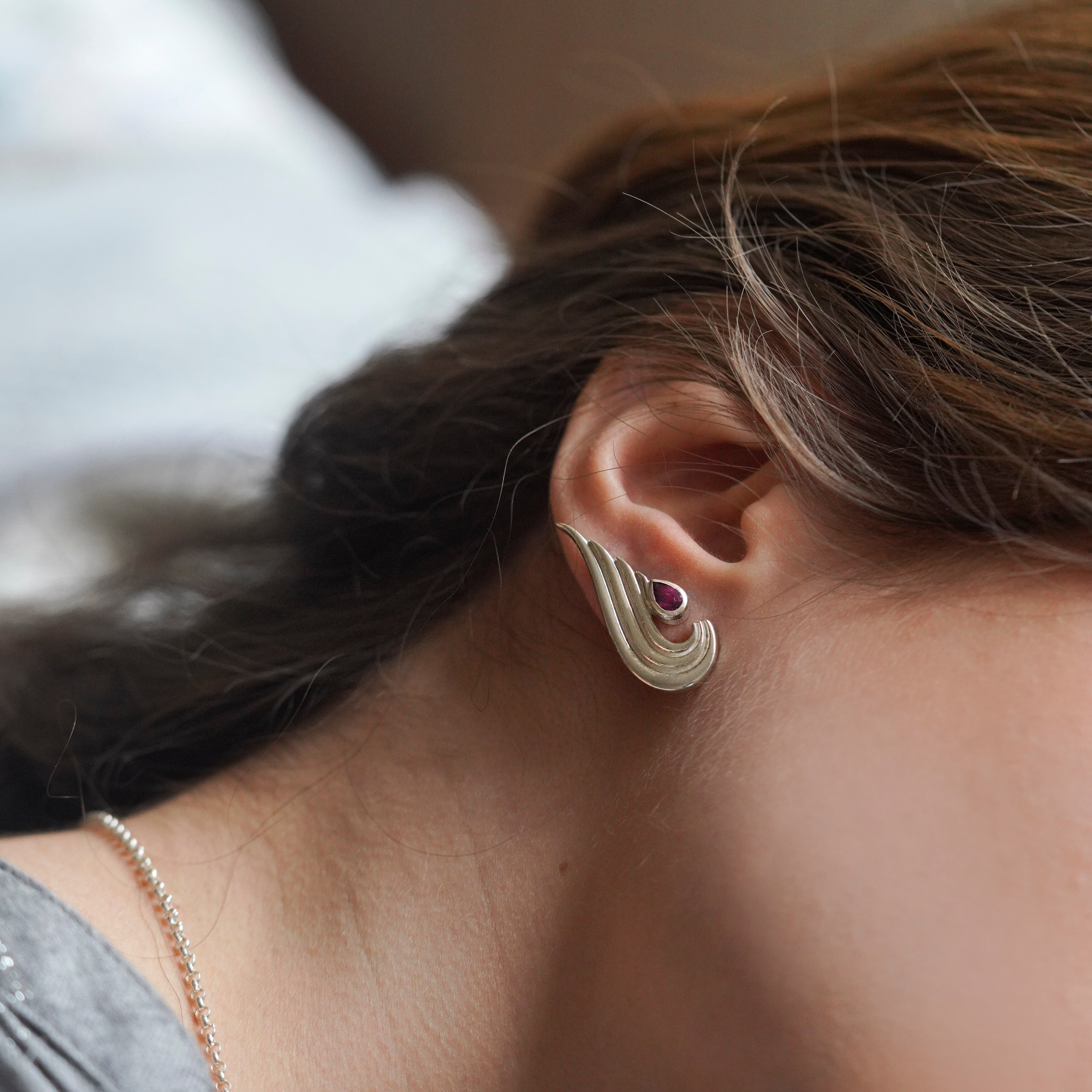 Zephyr Silver Earrings