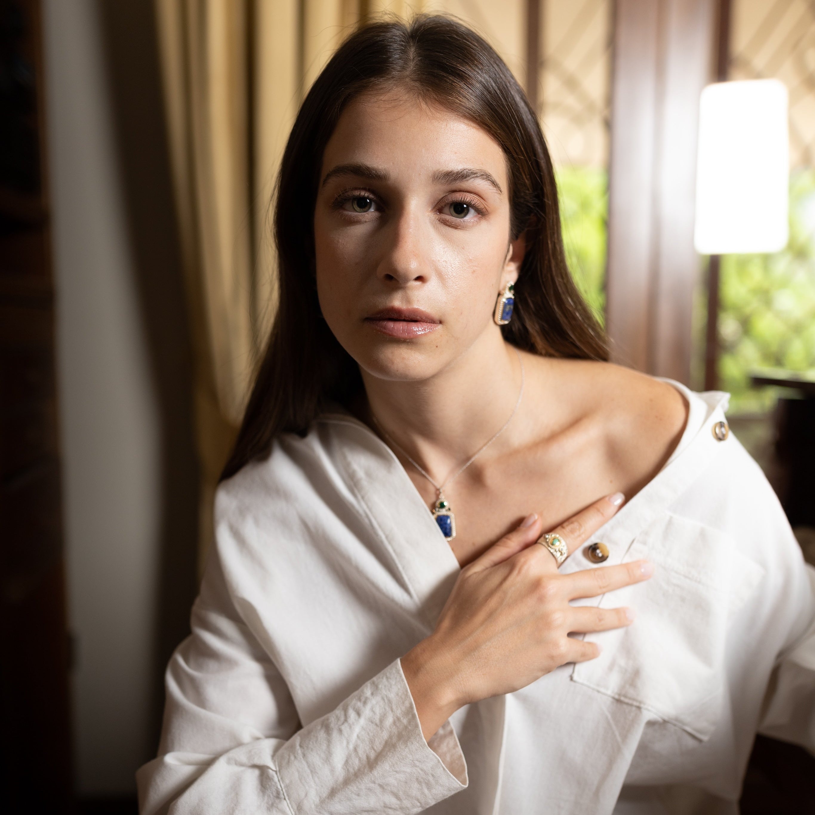 Boucles d'oreilles secrètes