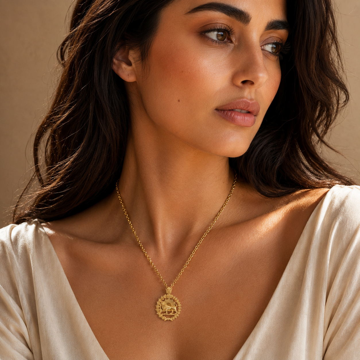Collier Lion et Soleil Impérial