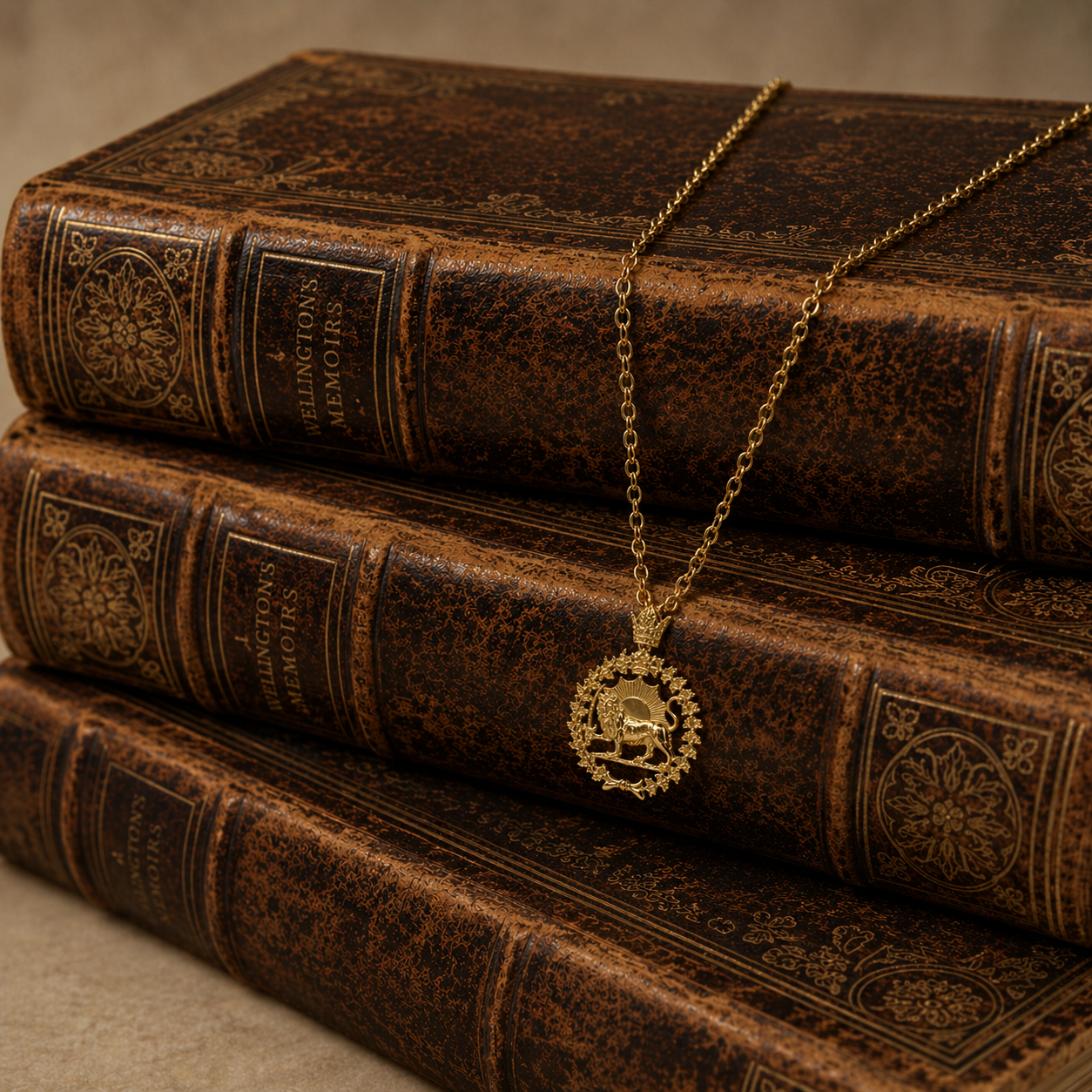 Collier Lion et Soleil Impérial