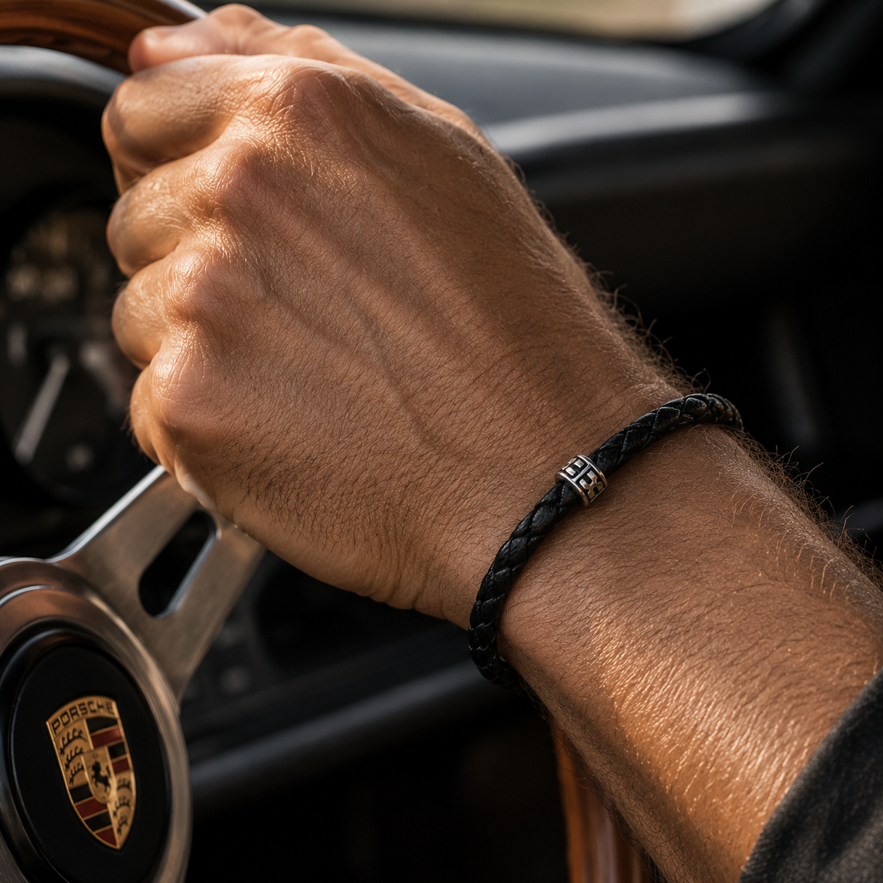 Bracelet en cuir Kourosh