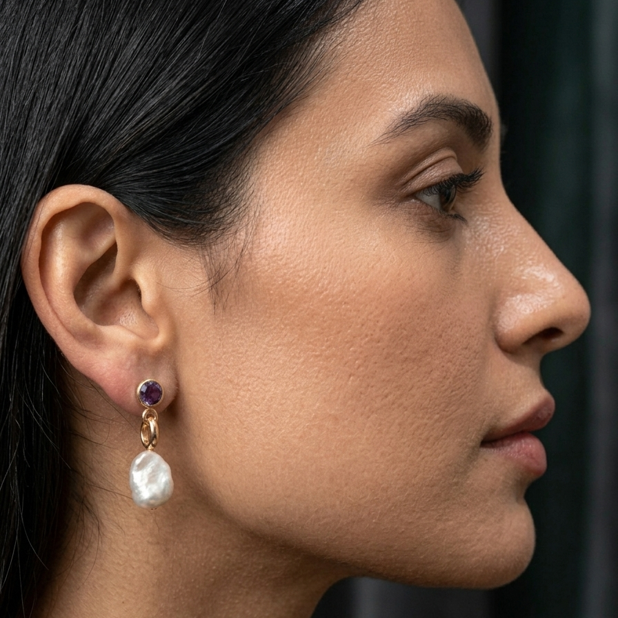Lustrous Earrings