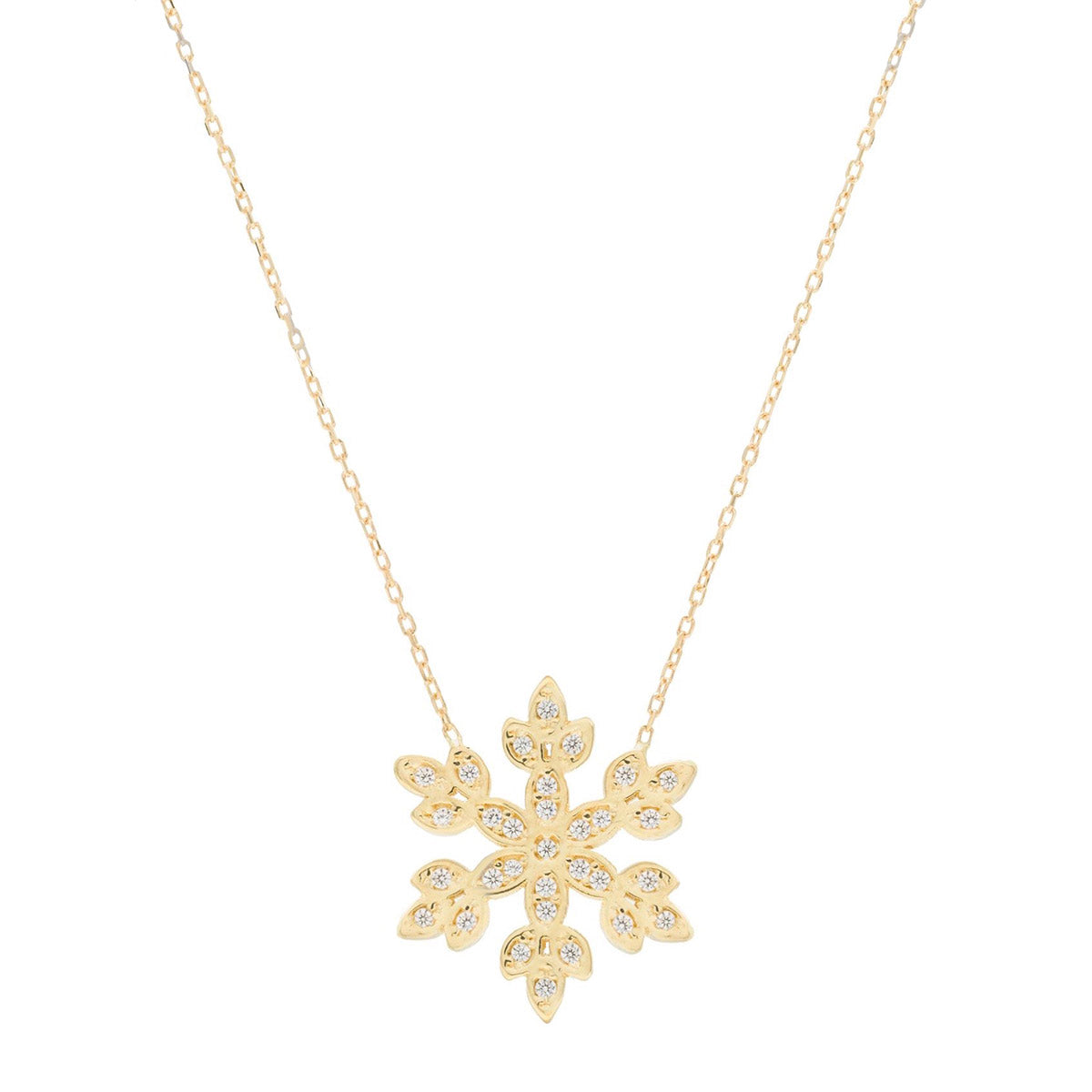 "For Me" Snowflake Necklace