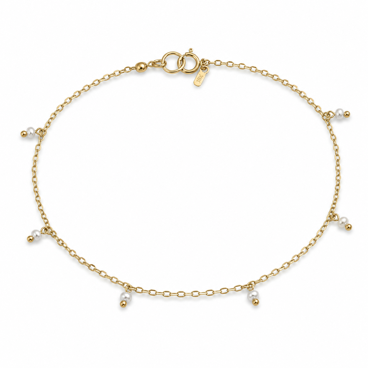 Pearl Whisper Anklet