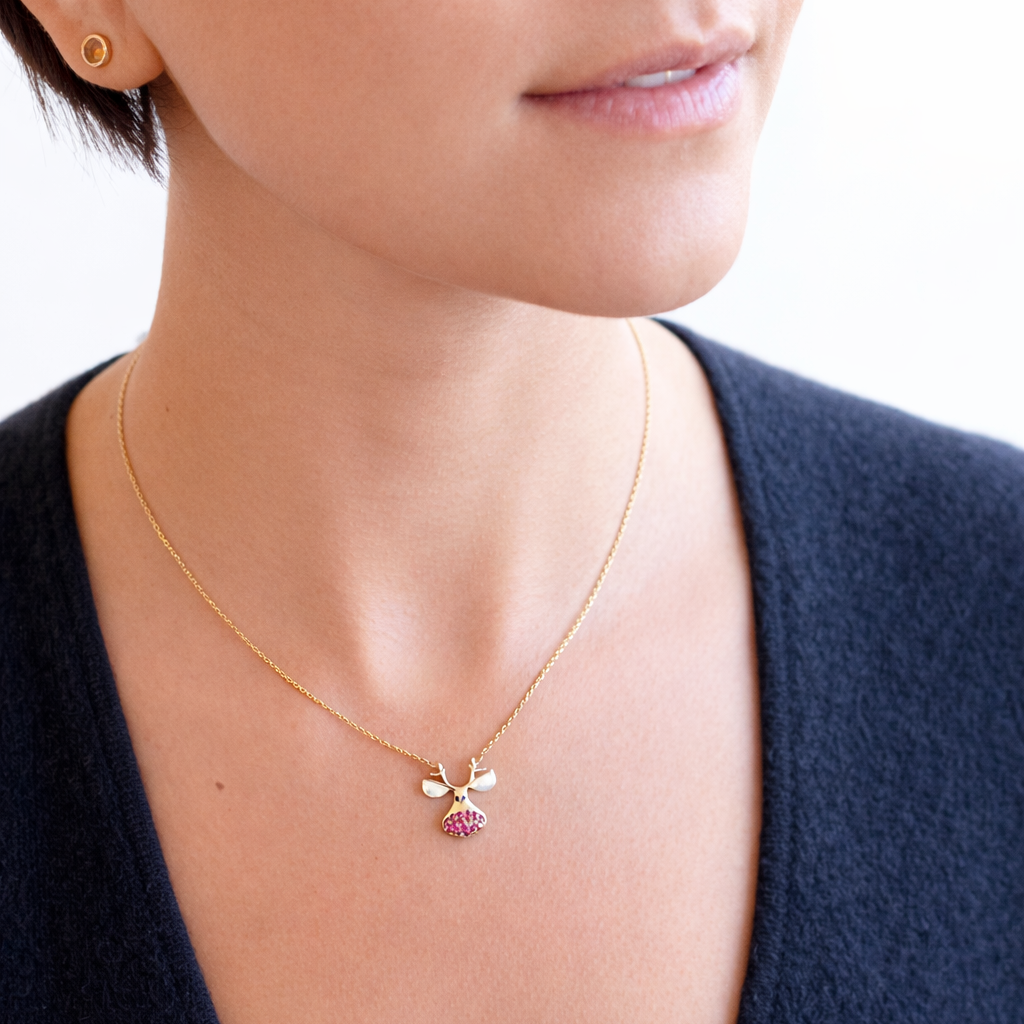 Rudolph's Sparkle Necklace