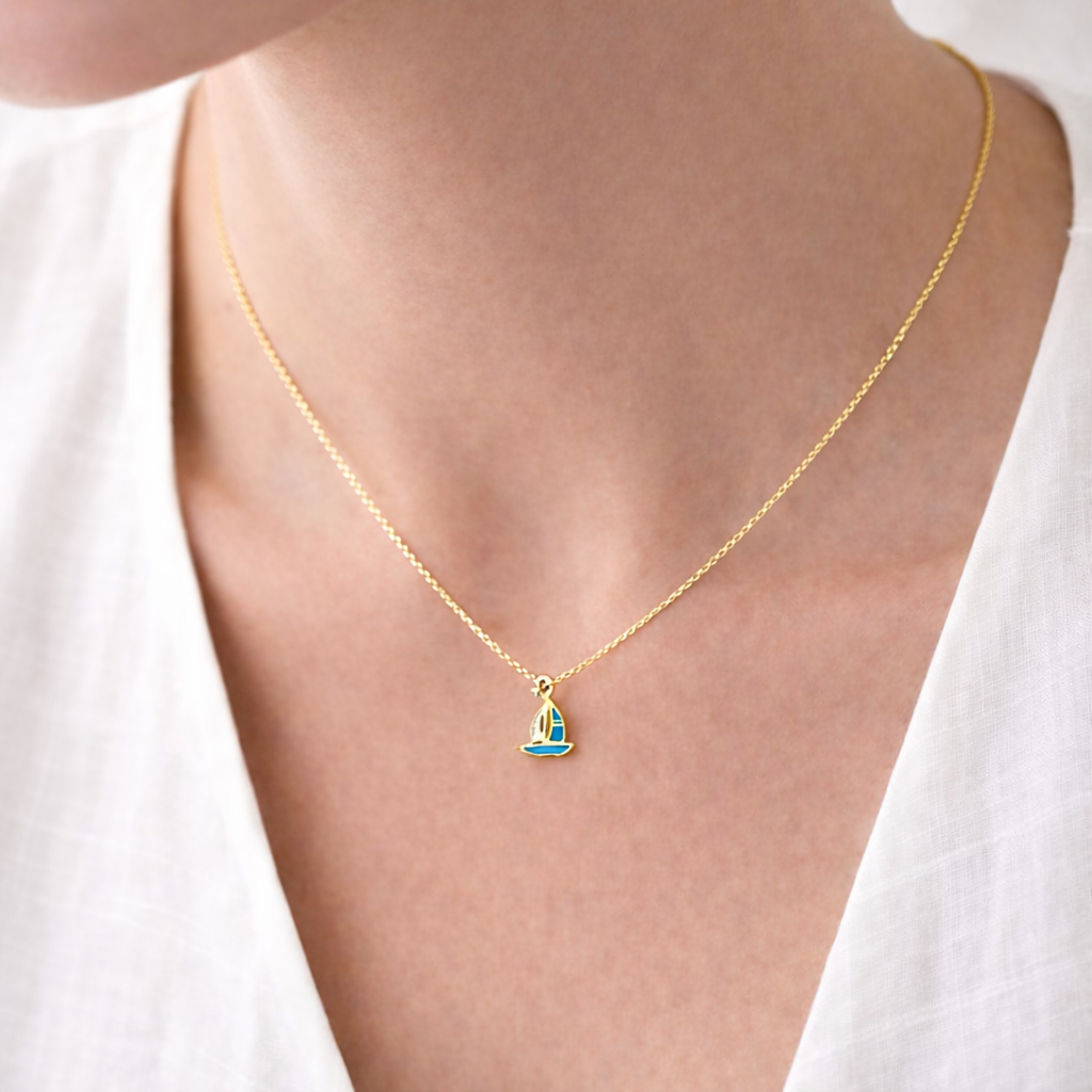 Sailing Boat On Chain