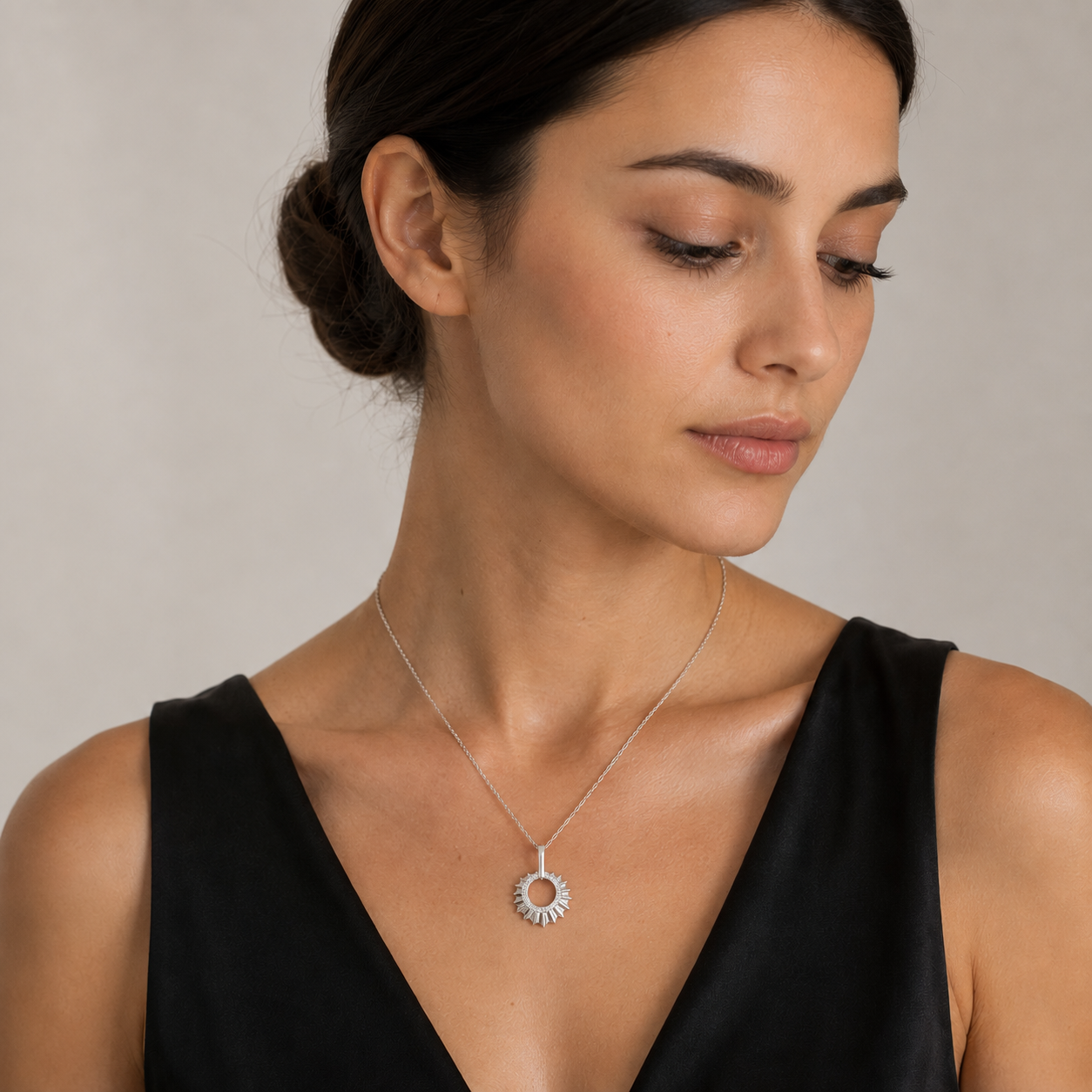 Solis Sunburst Necklace