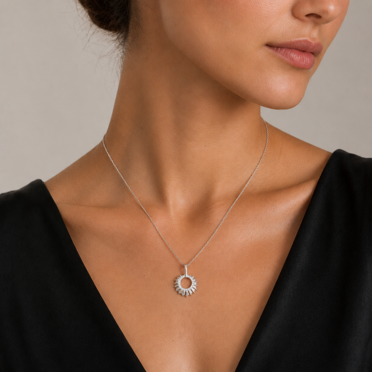 Solis Sunburst Necklace