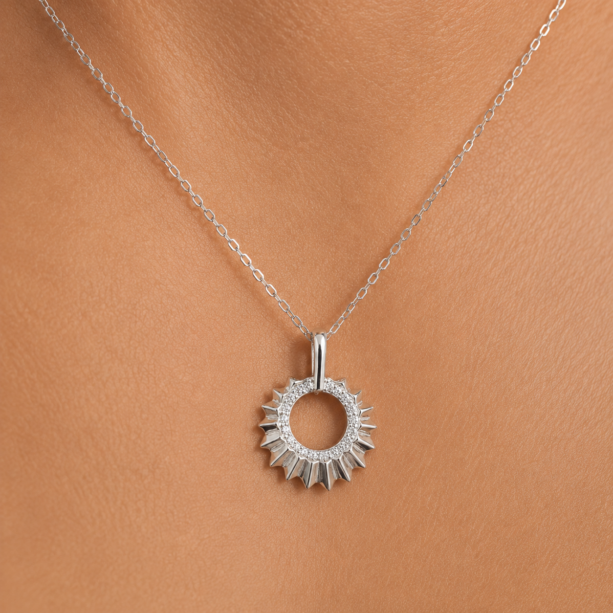 Solis Sunburst Necklace