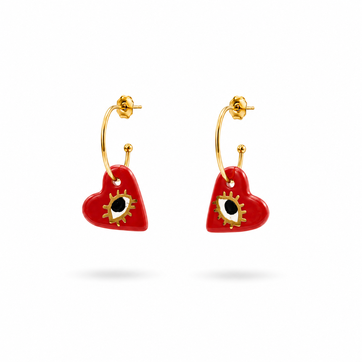 Solstice Heart Earrings