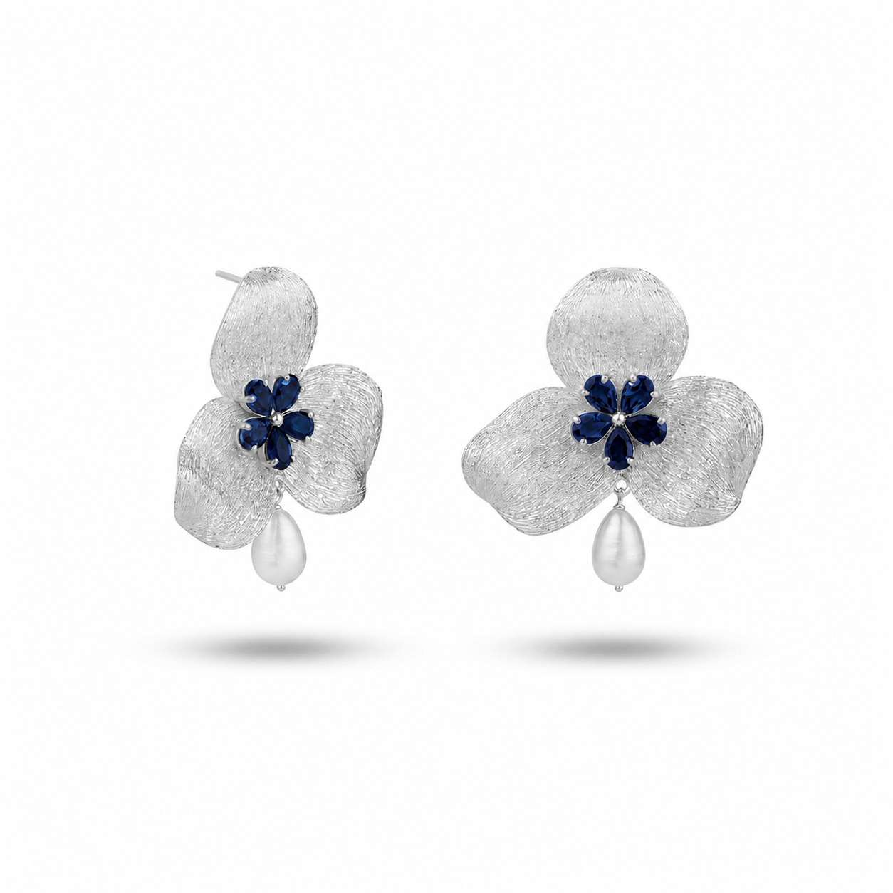 Boucles d'oreilles trillium