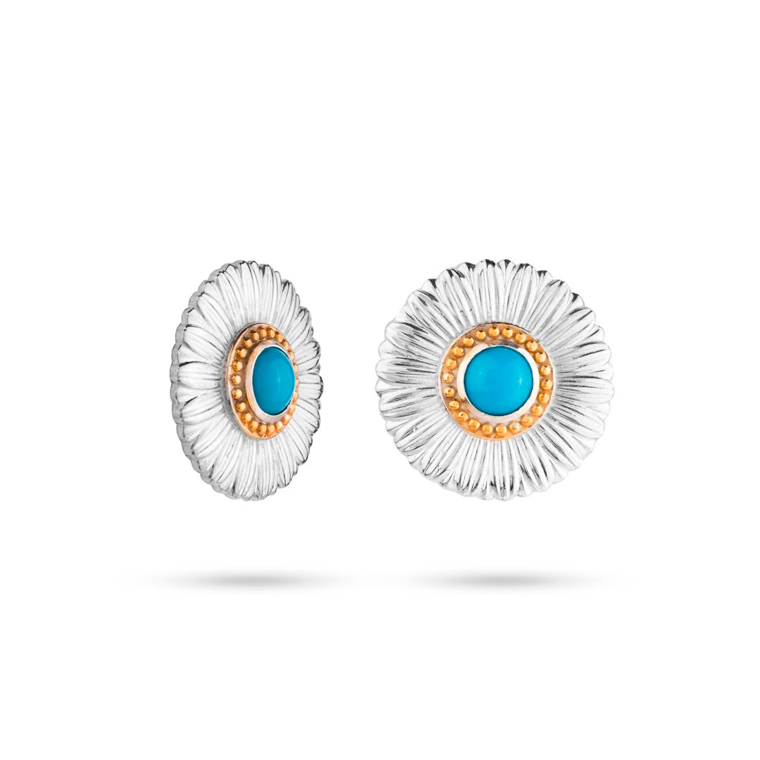 Boucles d'oreilles clous fleur Mira