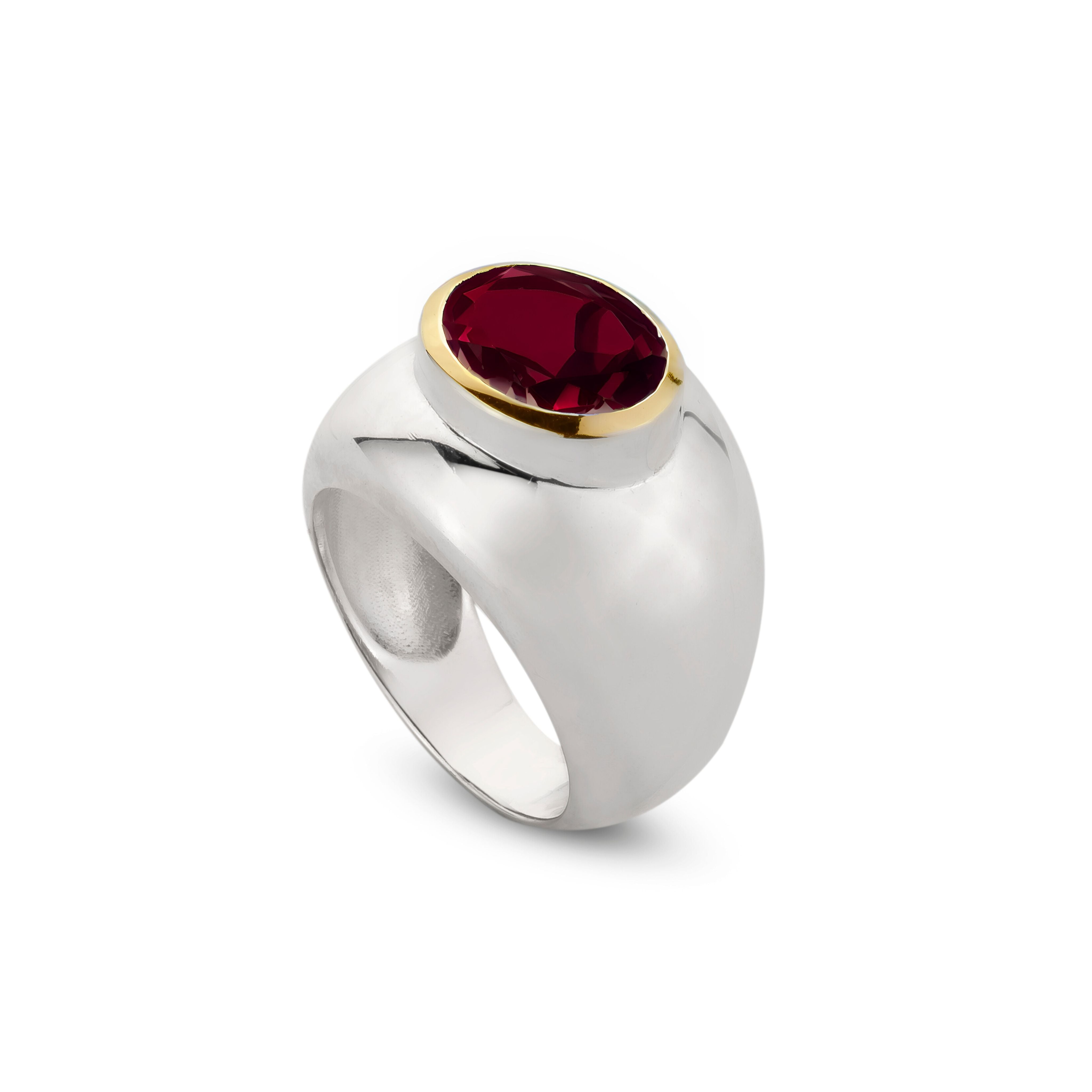 Crimson Crown Ring - Ring - Kia Concept Store