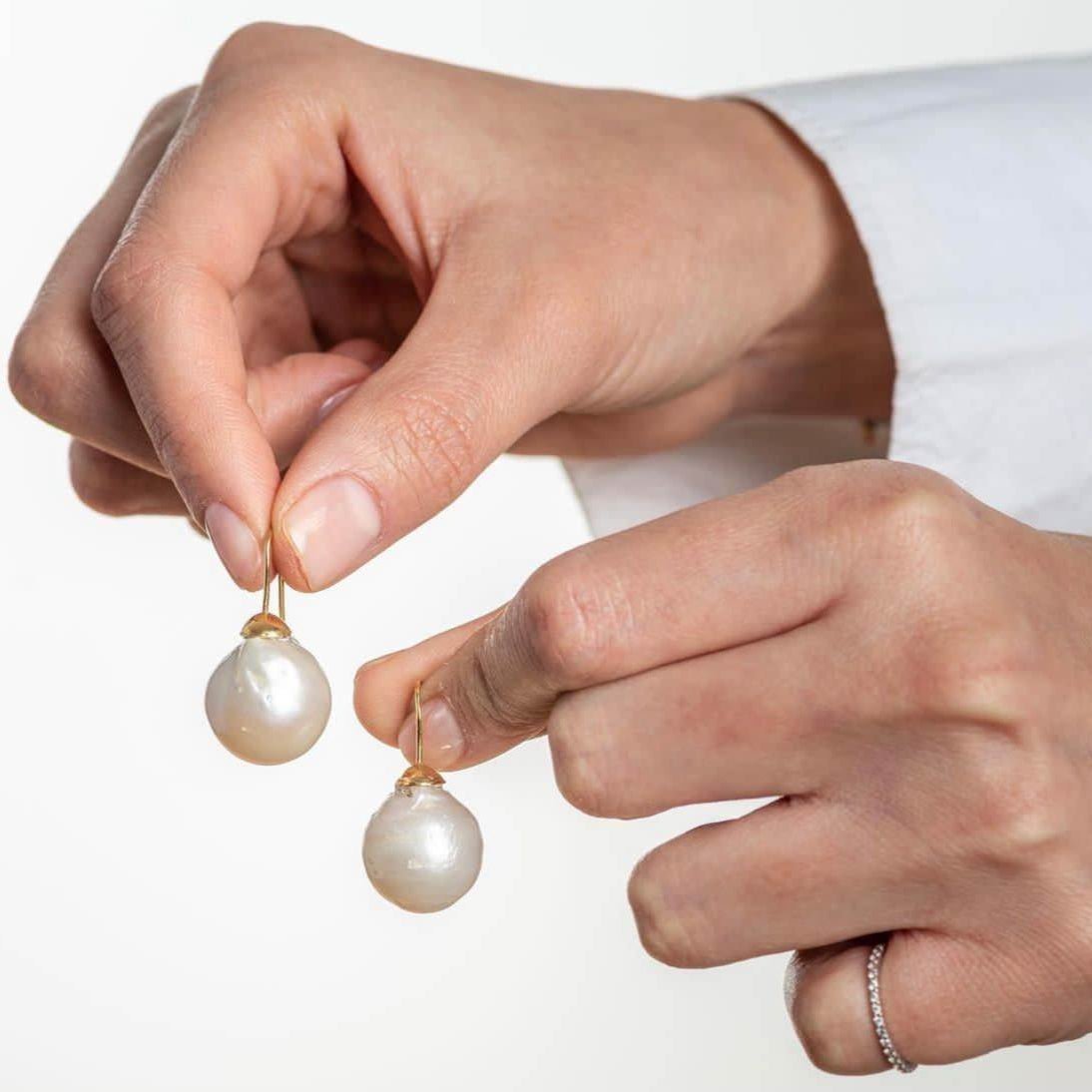 Baroque Pearl Drop Earrings - Necklace - Kia Concept Store