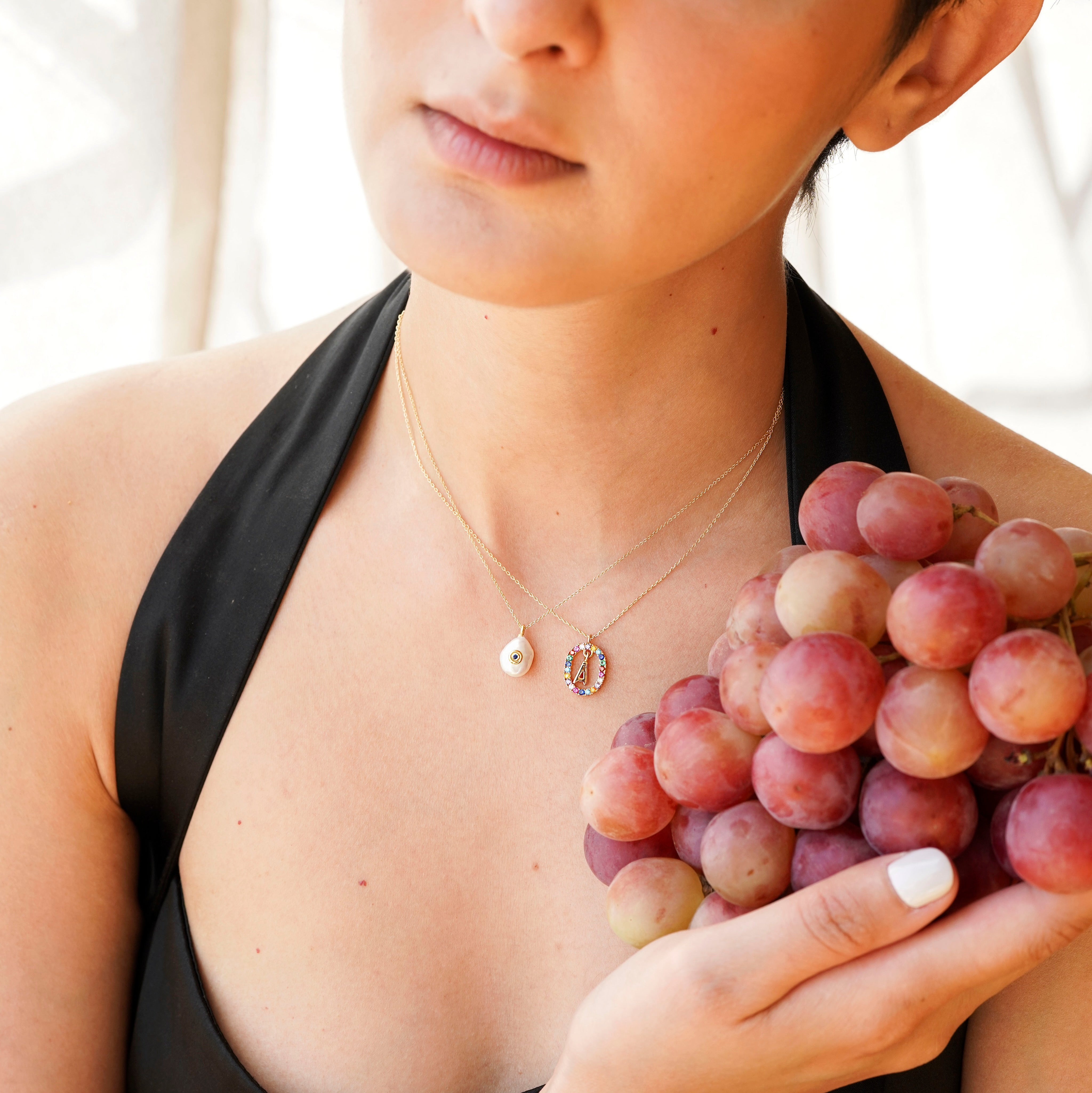 Golden Pearl Whisper Necklace - Necklace - Kia Concept Store