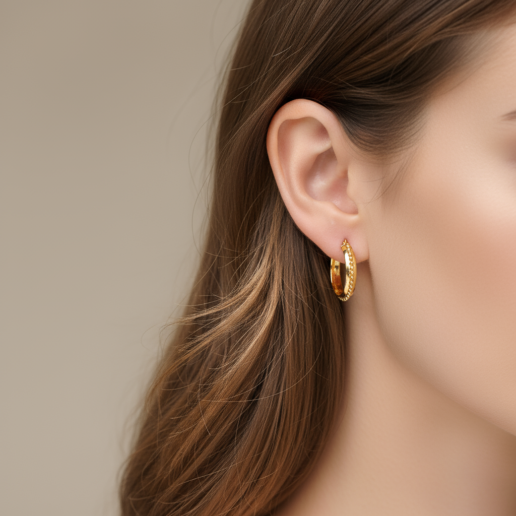 Luna Beaded Hoops - Earrings - Kia Concept Store