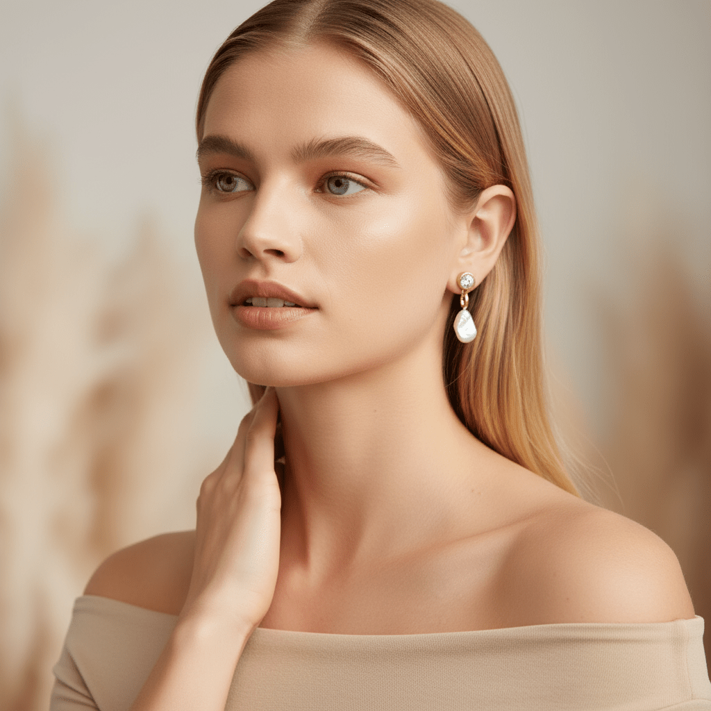 Lustrous Earrings - Kia Concept Store