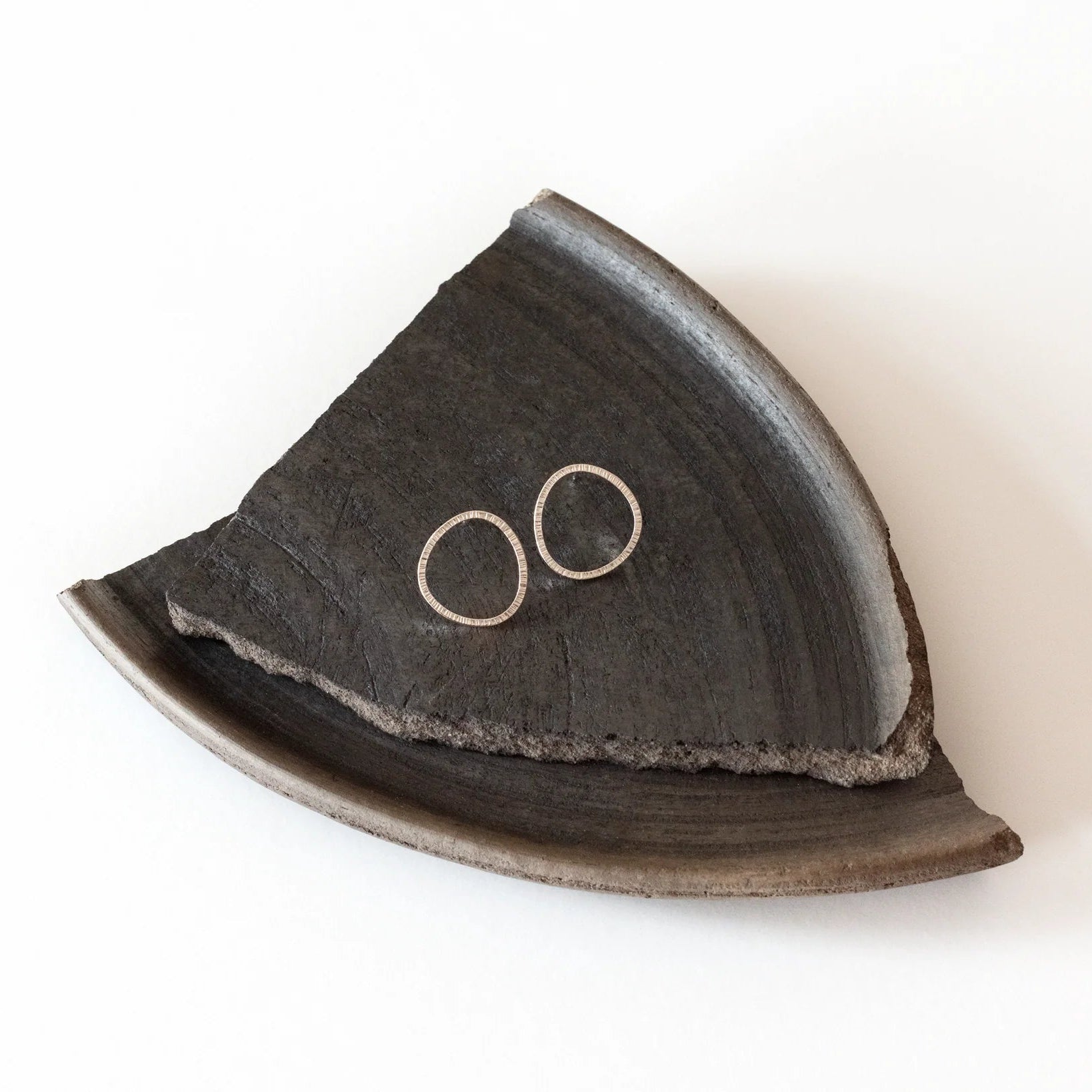 Minimal Sterling Silver Stud Earrings - Earrings - Kia Concept Store