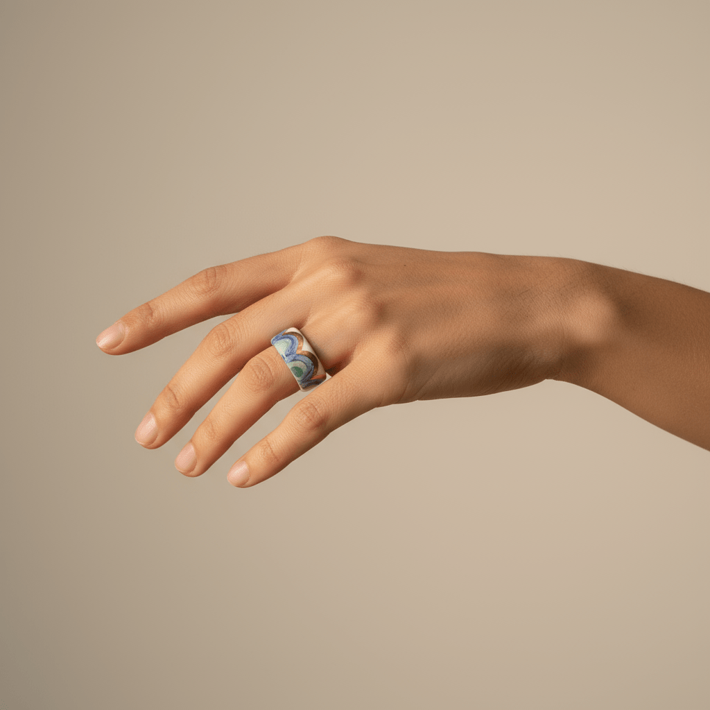 Sea Wave Ring - Ring - Kia Concept Store