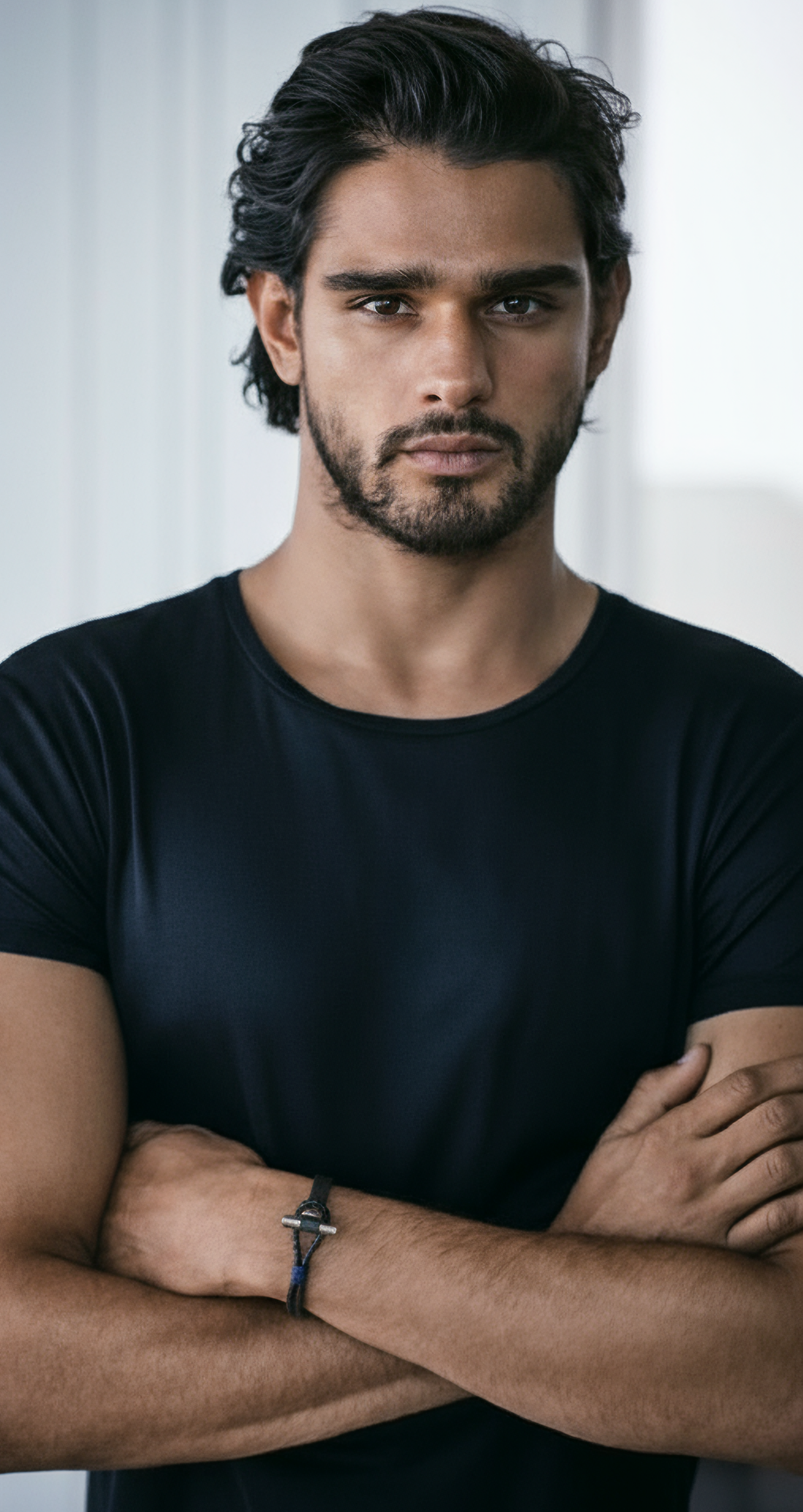 Silver Clasp Leather Bracelet - Bracelet - Kia Concept Store