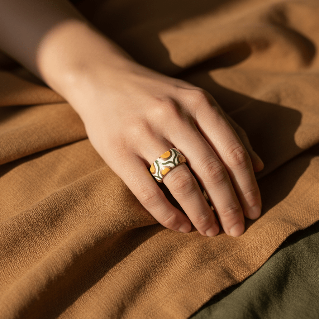 Sunny Maze Ring - Ring - Kia Concept Store