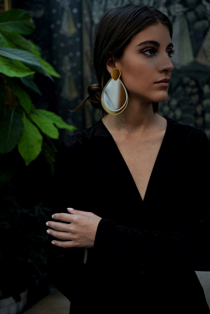 Pear Earrings