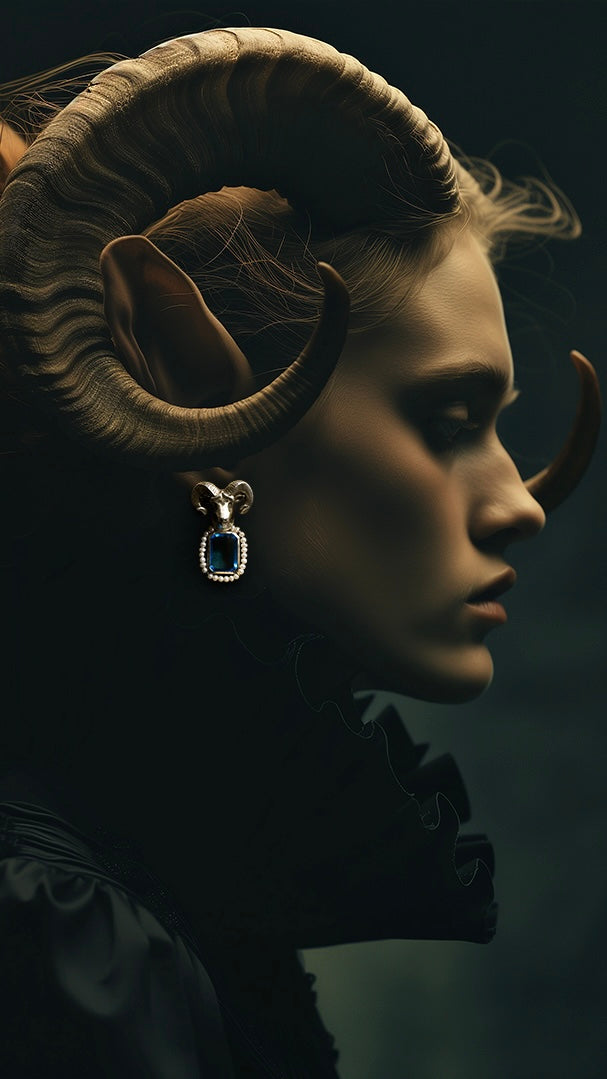 Ram Earrings