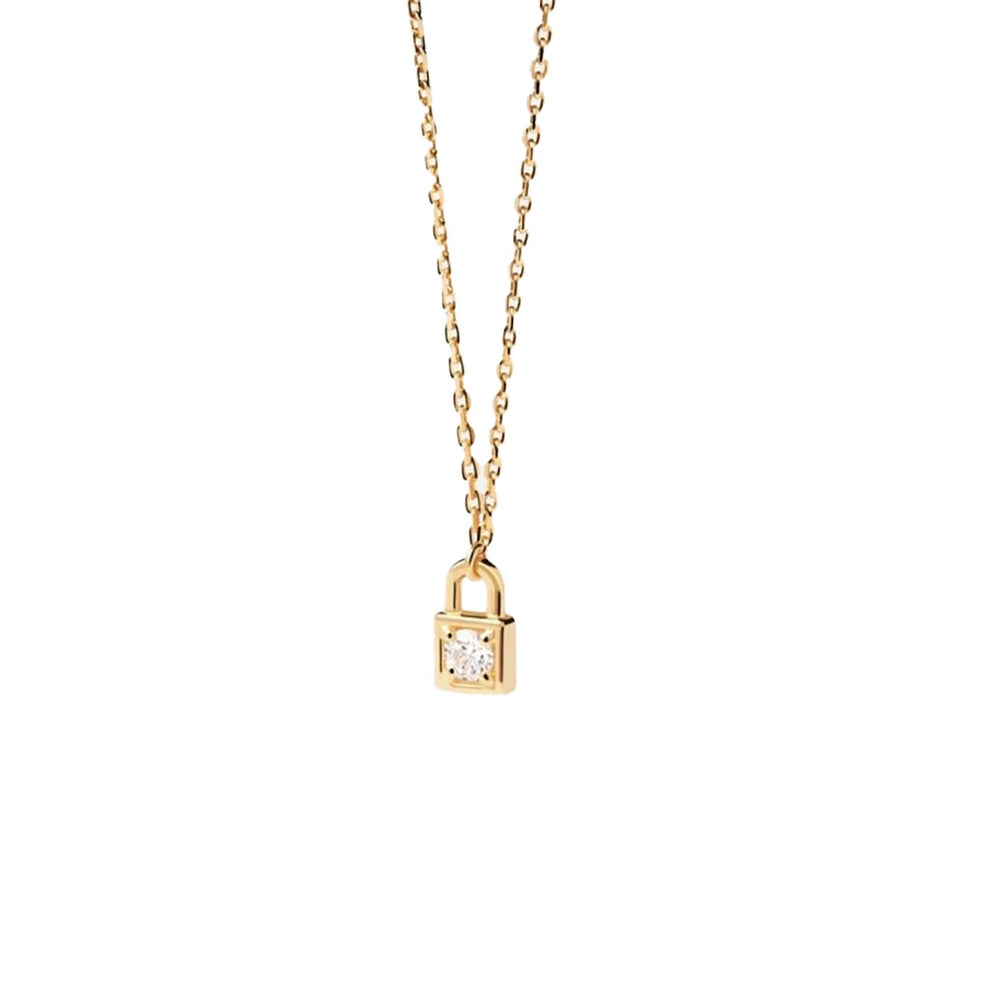 Lock Pendant Necklace