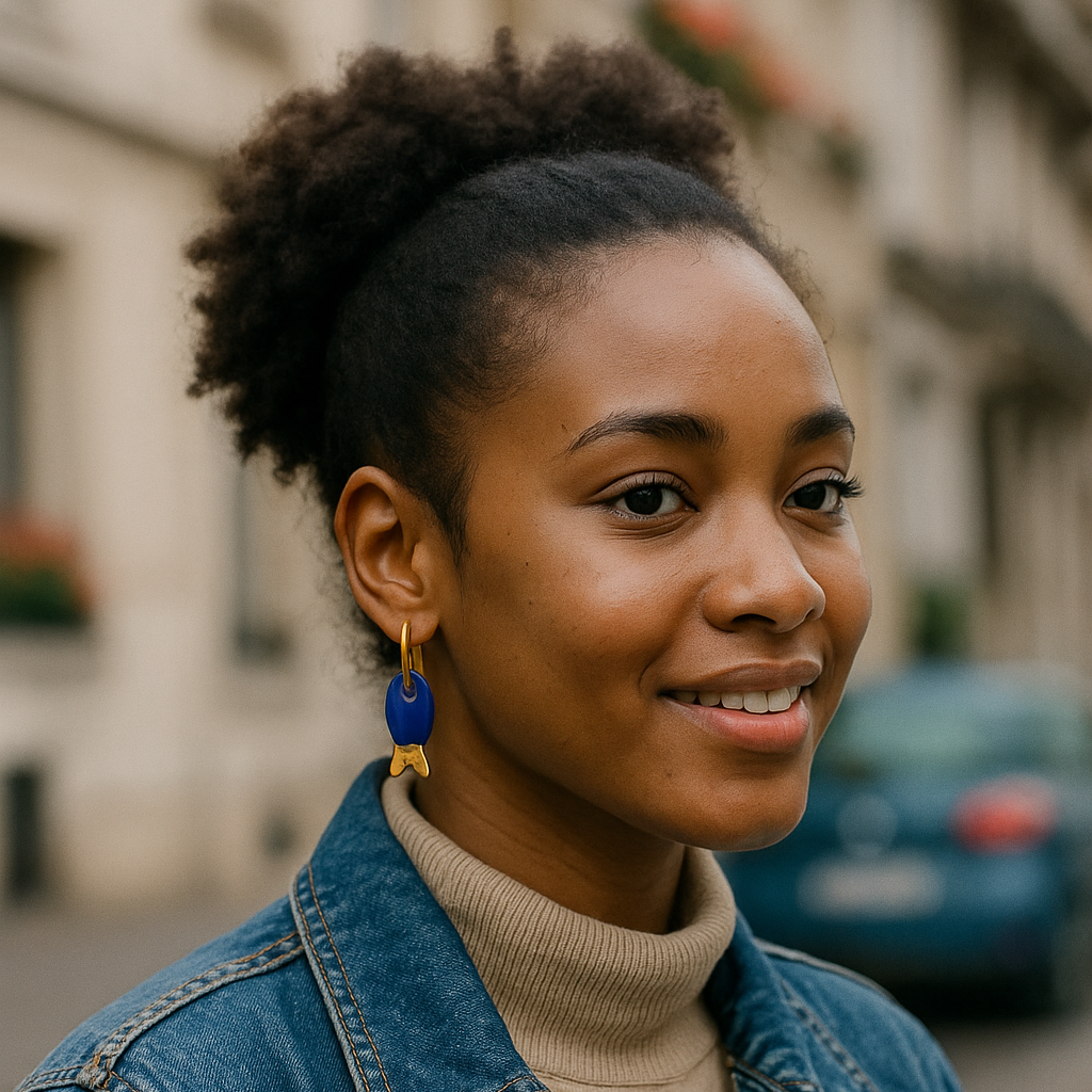 Santorini Fish Ceramic Earrings - Earrings - Kia Concept Store