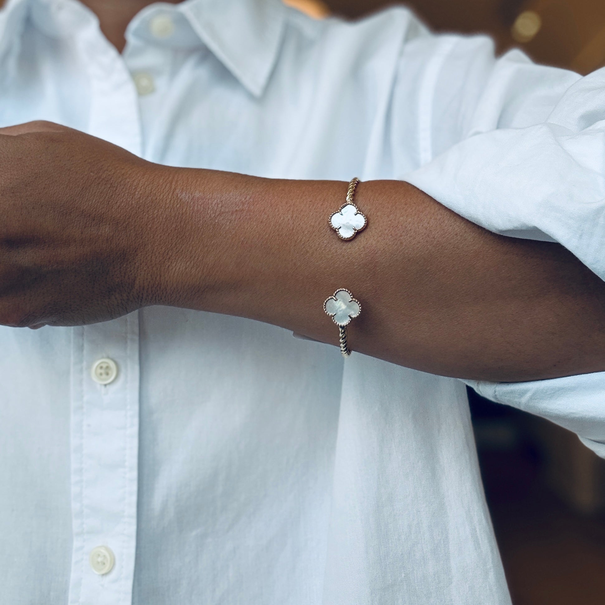 Clover Radiance Bangle