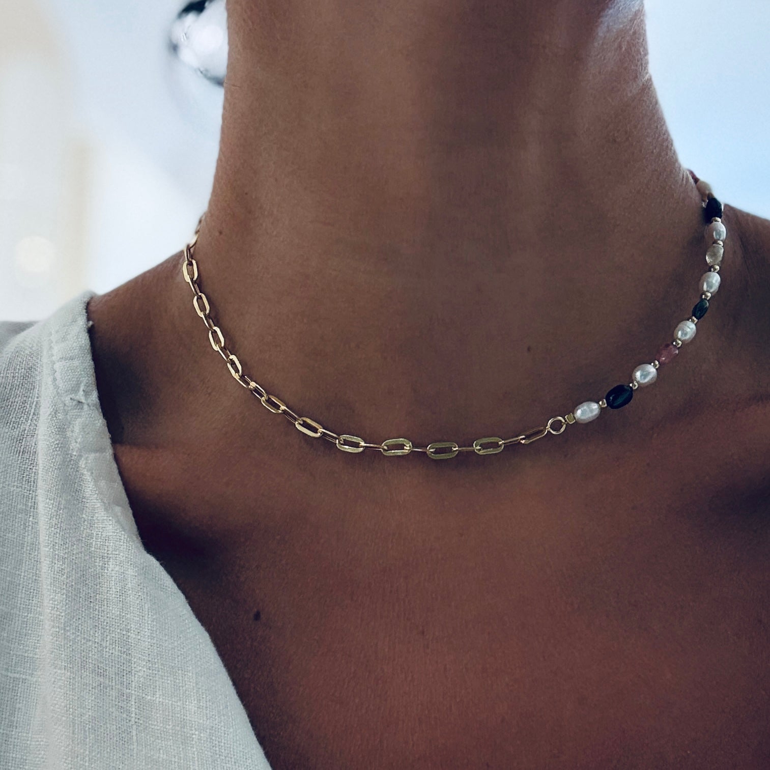 Golden Garden Necklace