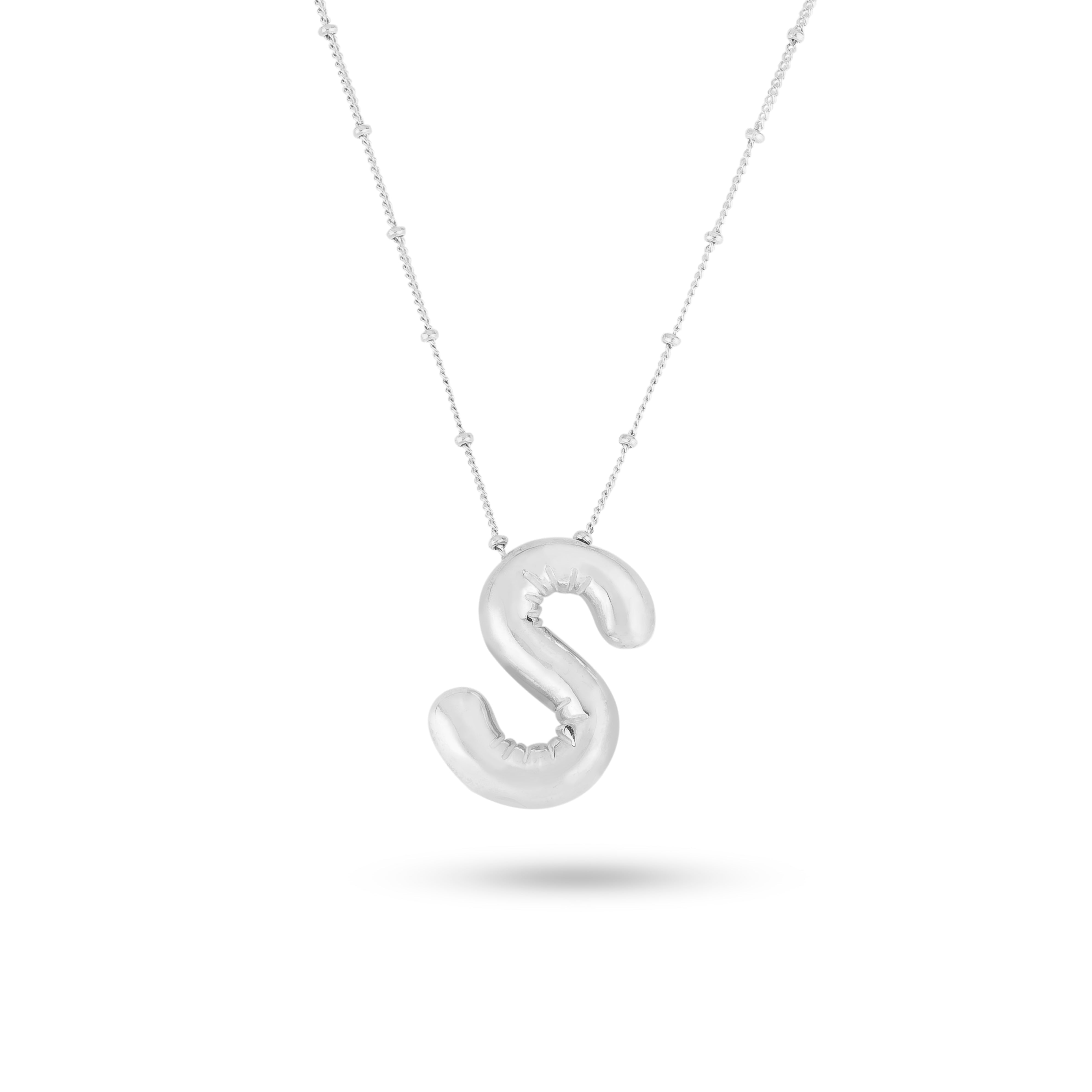 Balloon Letter Necklaces