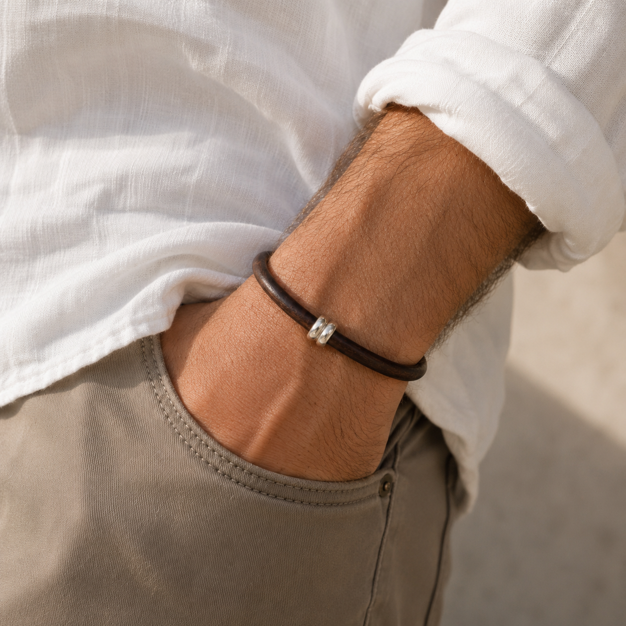Duo Leather Bracelet
